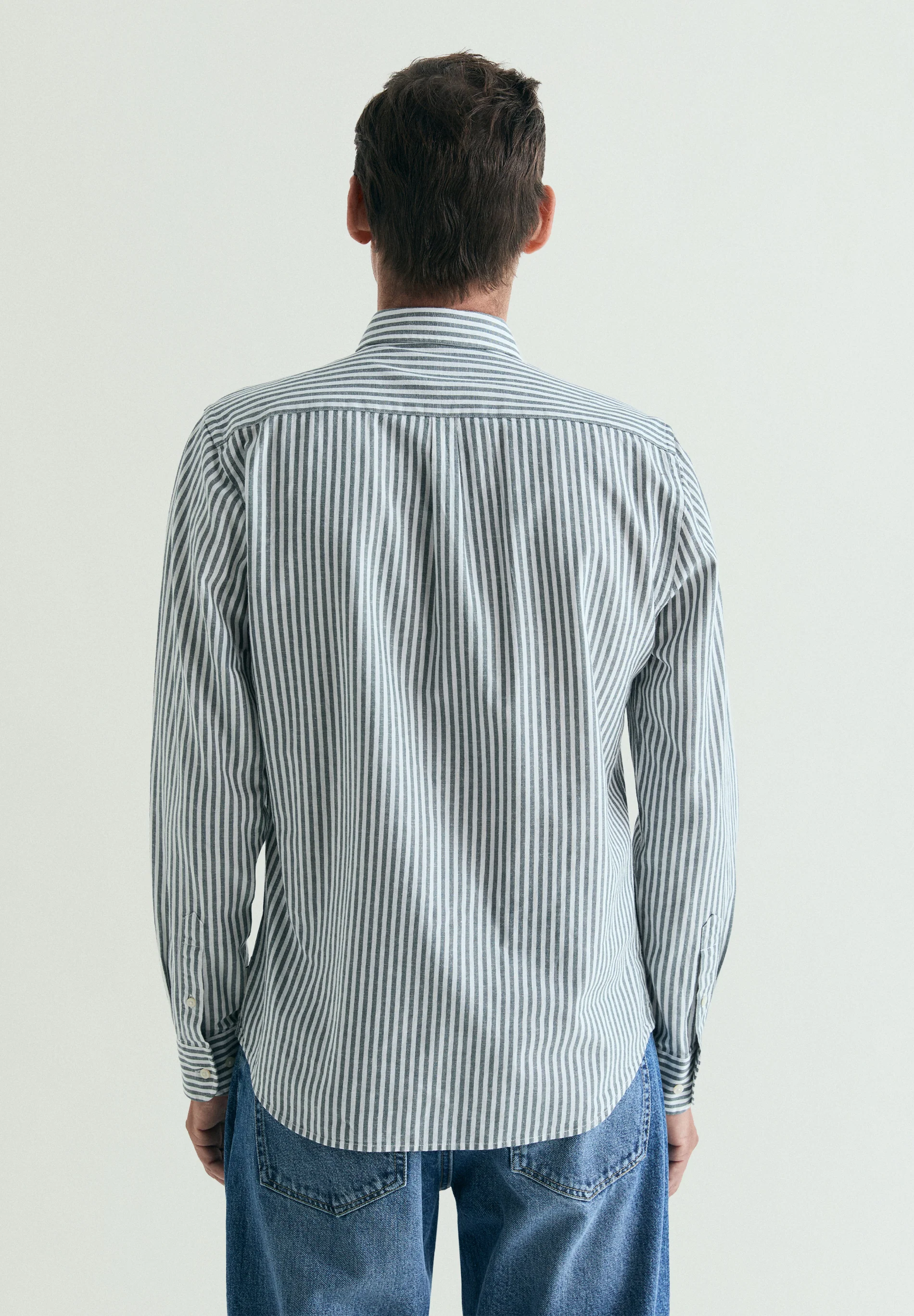 CAMISA OXFORD ALGODÓN Y LINO - Image 4