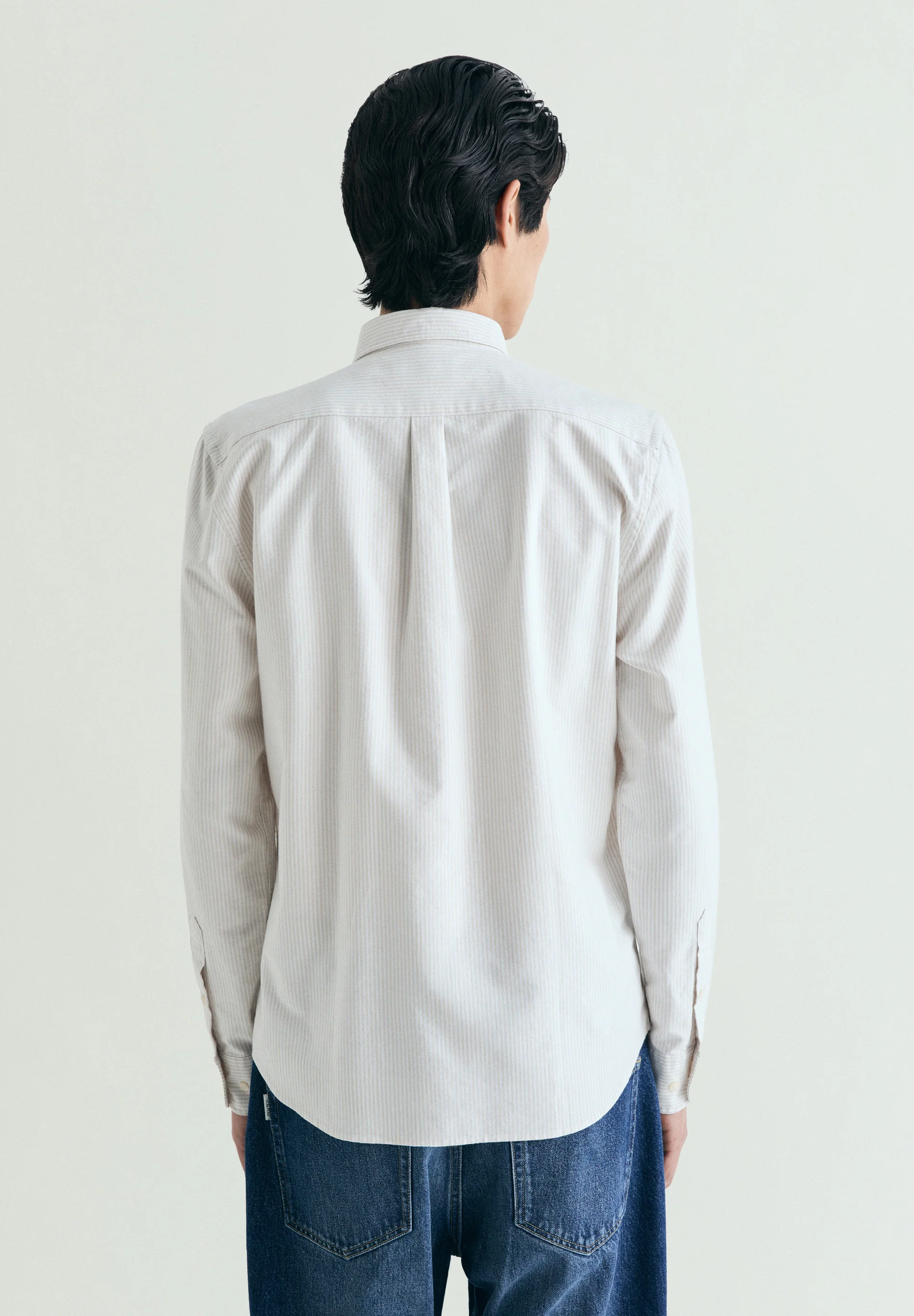 CAMISA OXFORD ESTAMPADA RAYAS - Image 4