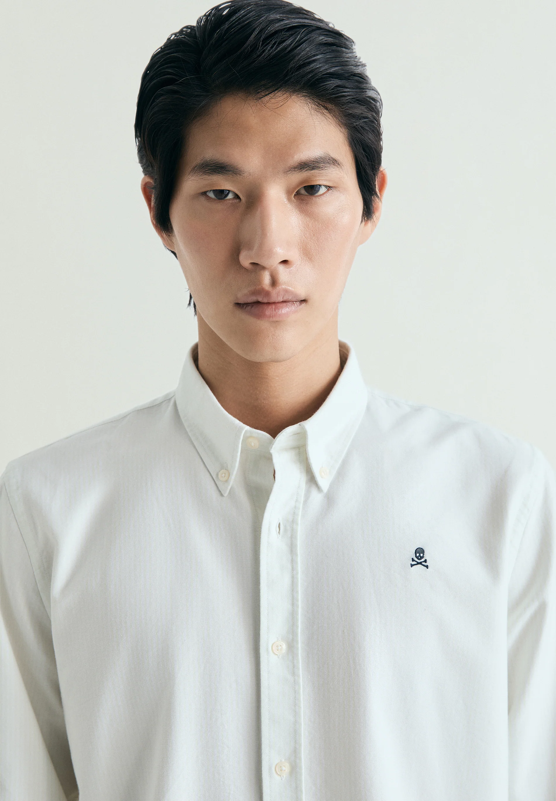 CAMISA OXFORD ESTAMPADA RAYAS - Image 3