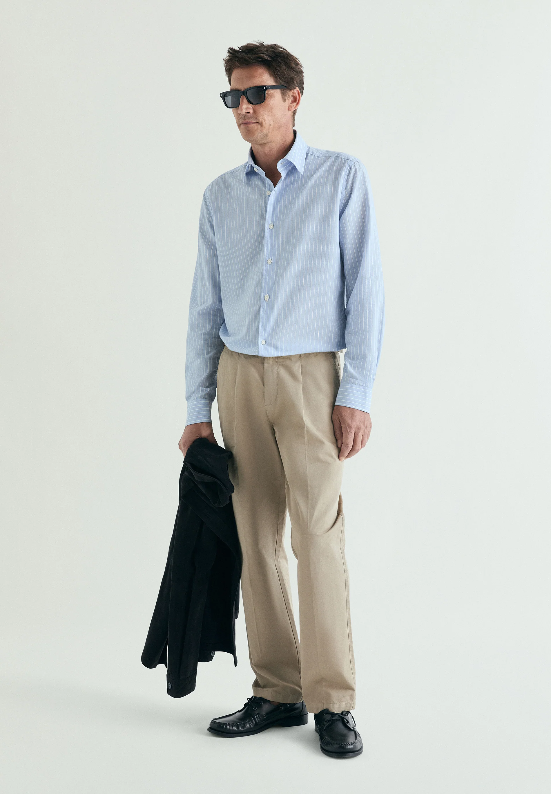 CAMISA RAYAS ALGODÓN REGULAR FIT - Image 7