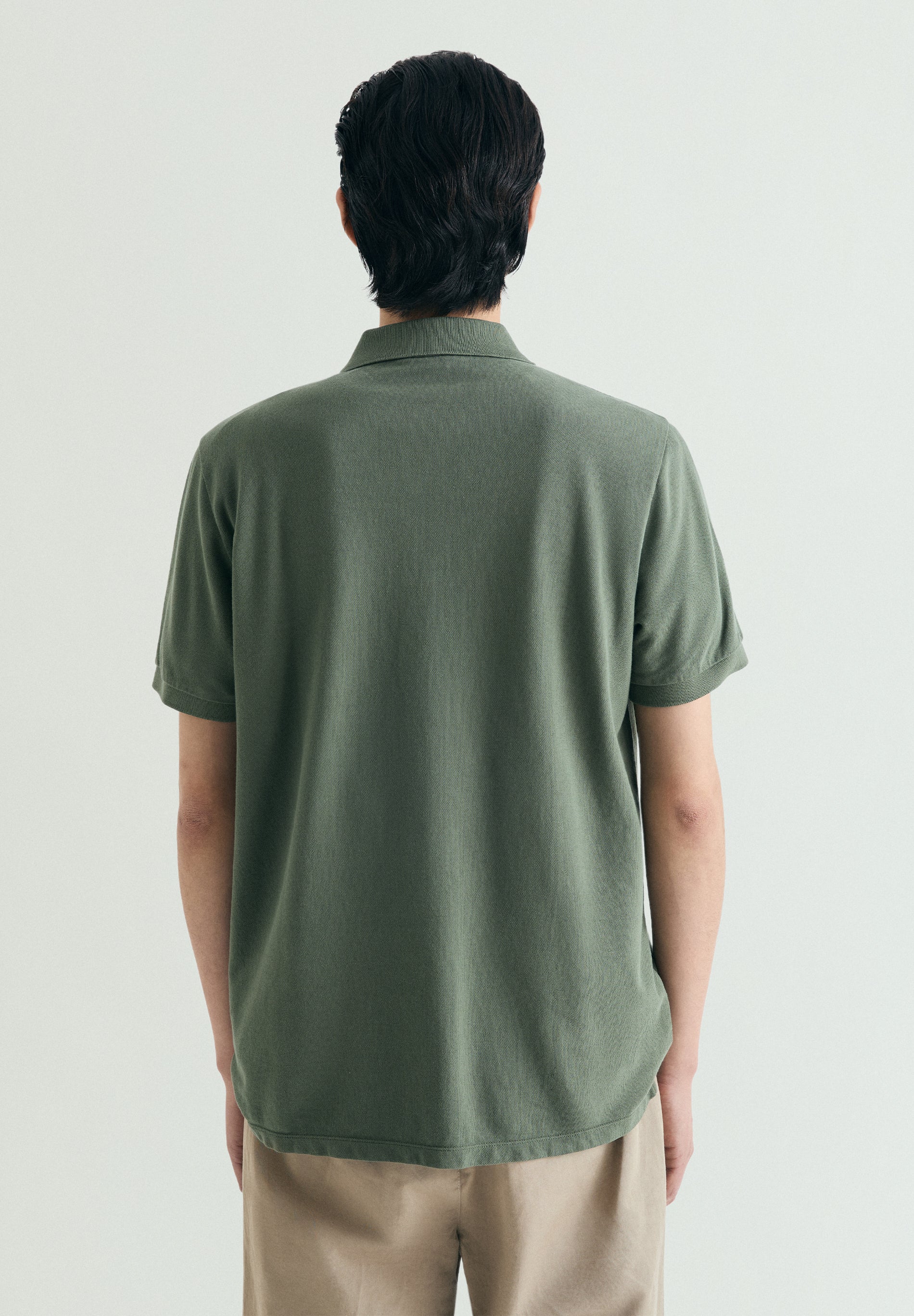 POLO DE PIQUÉ BORDADO CONTRASTE - Image 3