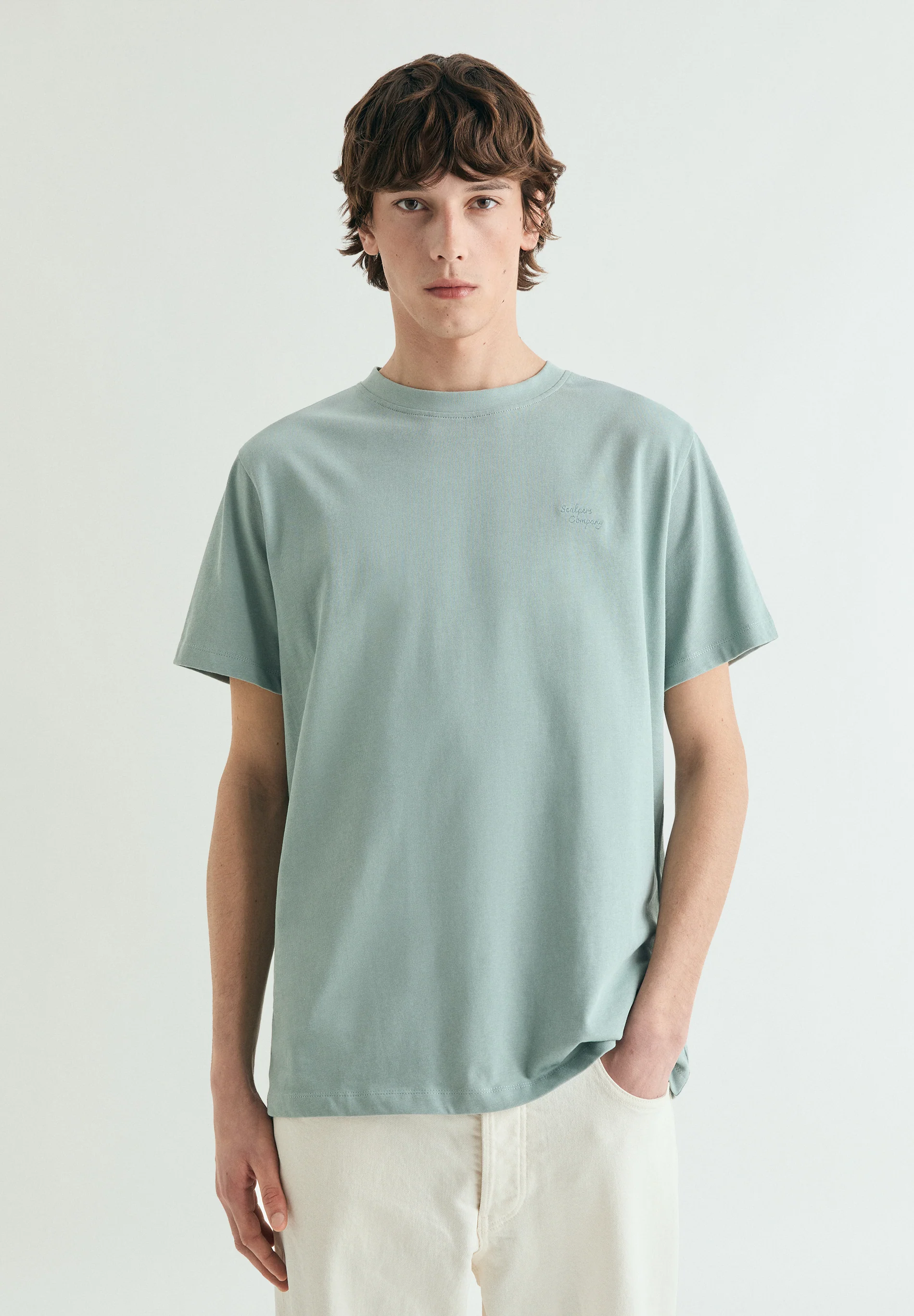 CAMISETA BORDADA MEDIUM WEIGHT