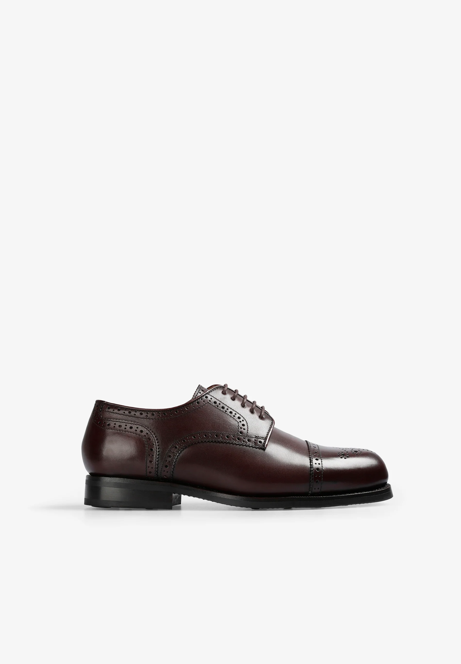 ZAPATOS DERBY BROGUE CUERO - Image 2