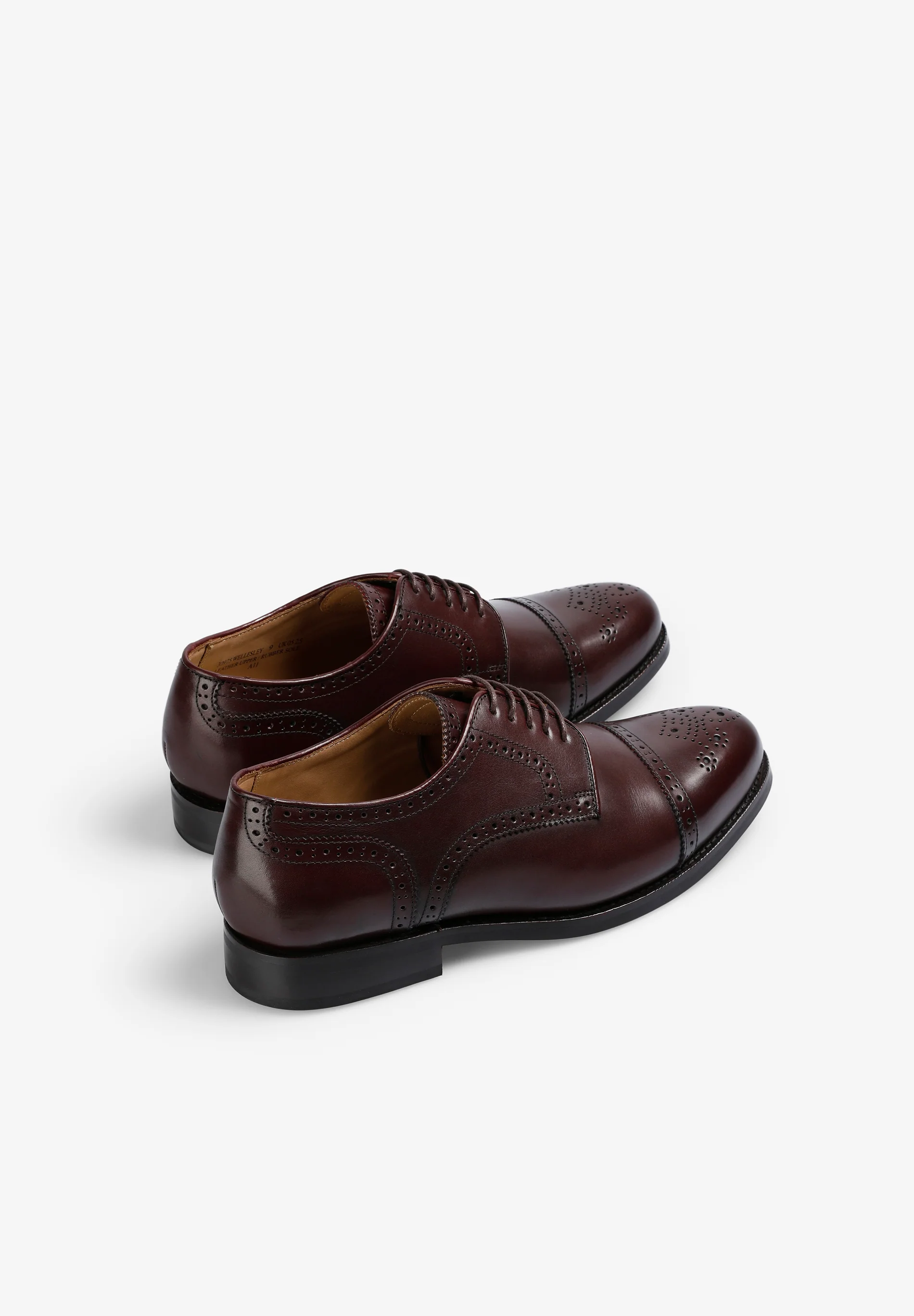 ZAPATOS DERBY BROGUE CUERO - Image 4