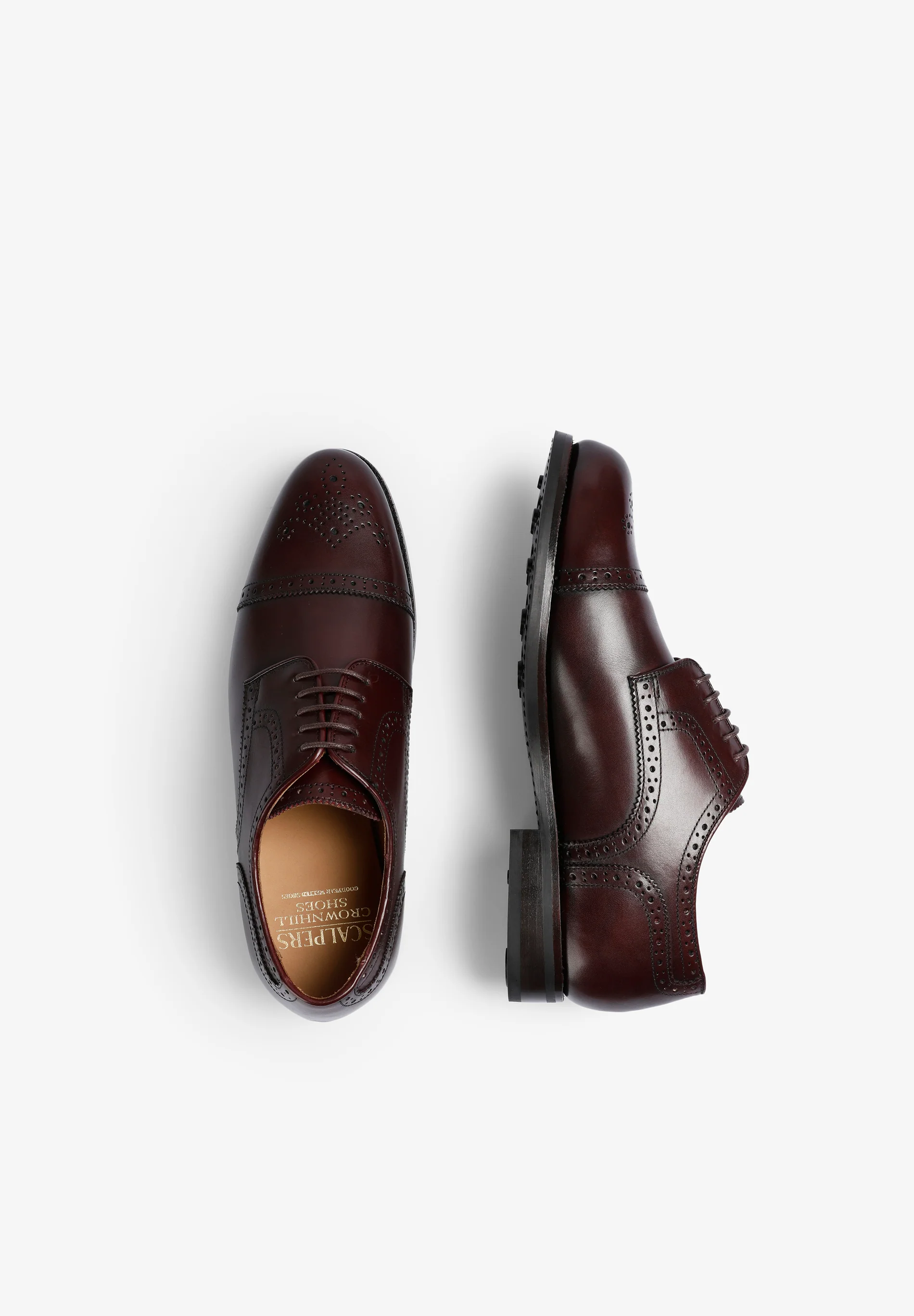 ZAPATOS DERBY BROGUE CUERO - Image 8