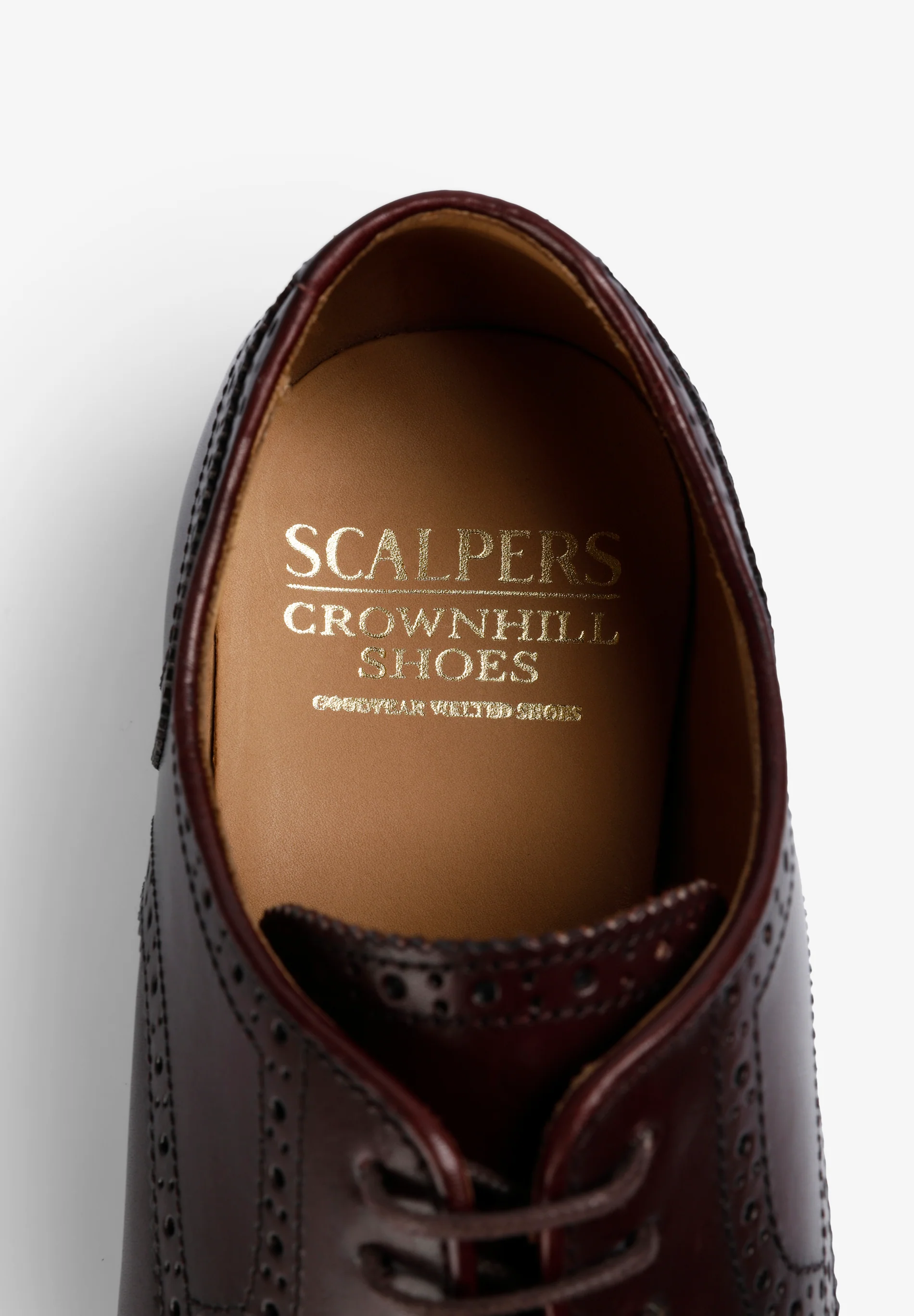 ZAPATOS DERBY BROGUE CUERO - Image 9
