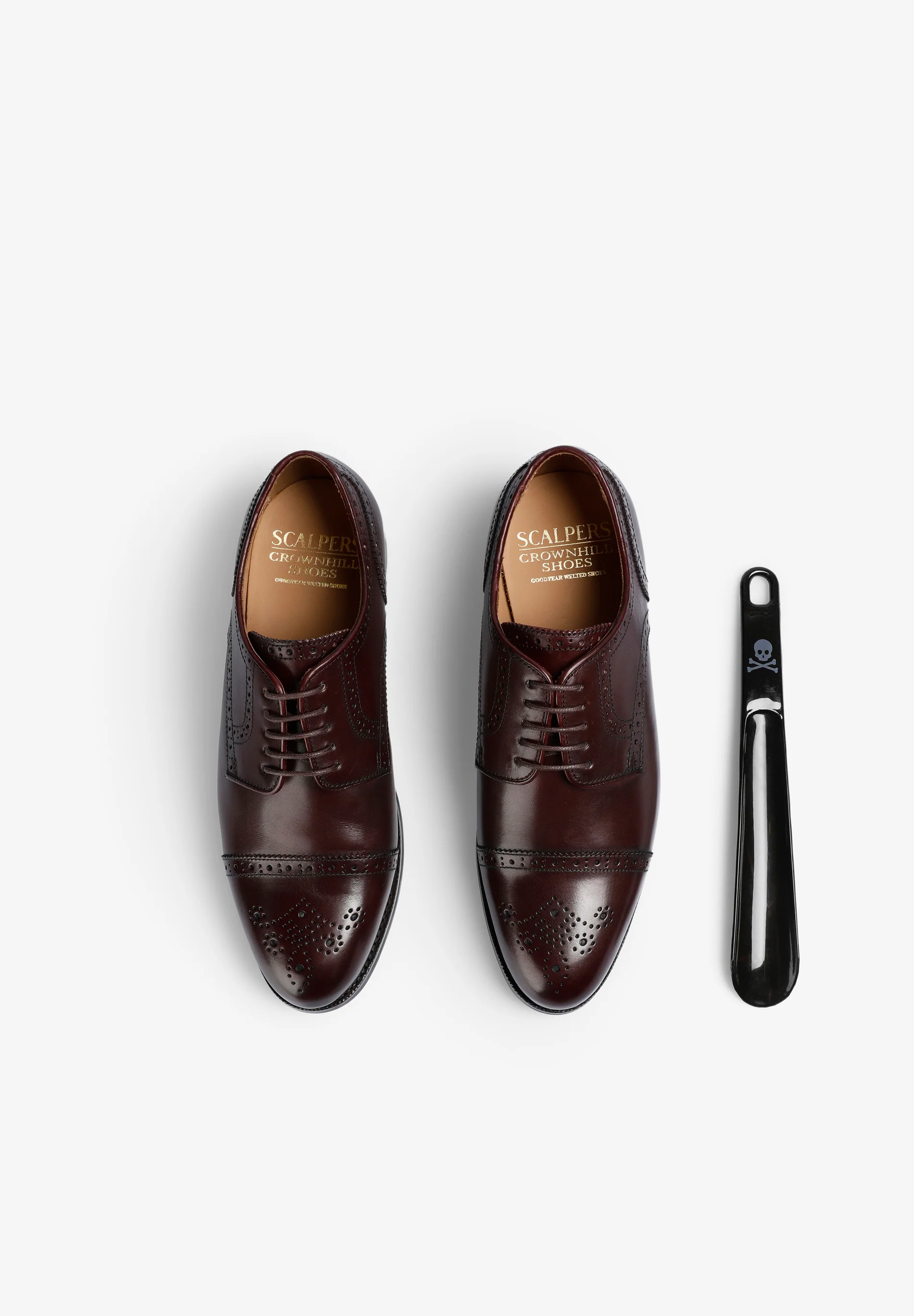 ZAPATOS DERBY BROGUE CUERO - Image 10