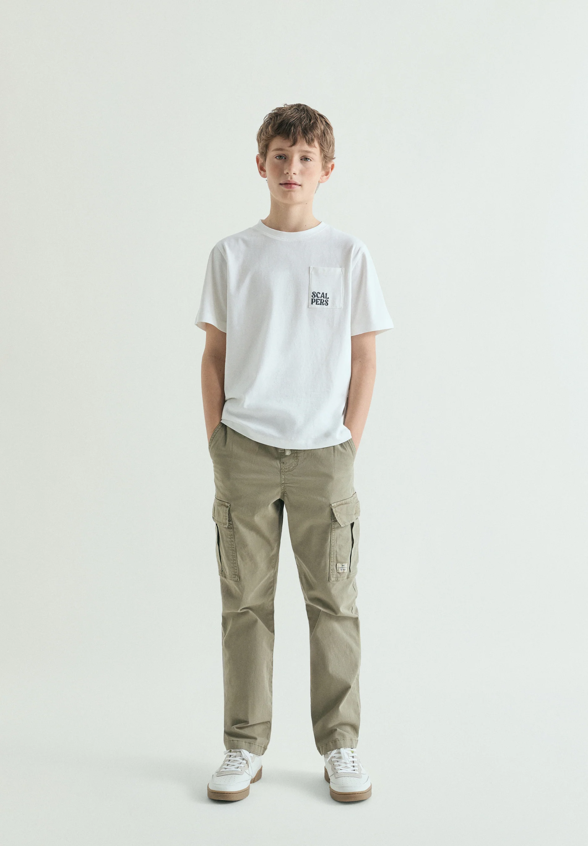 PANTALÓN CARGO CINTURA ELÁSTICA