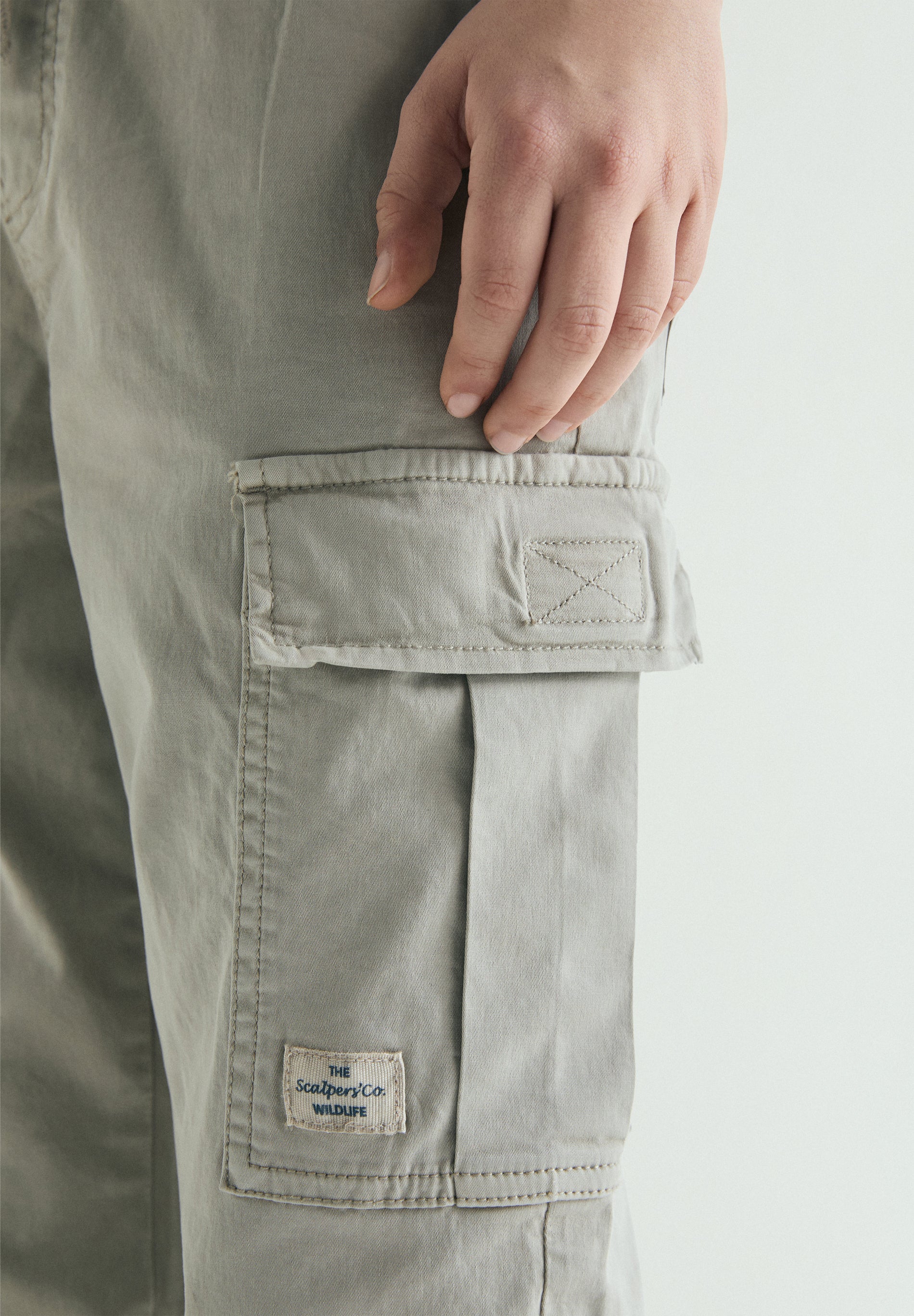 PANTALÓN CARGO CINTURA ELÁSTICA - Image 3