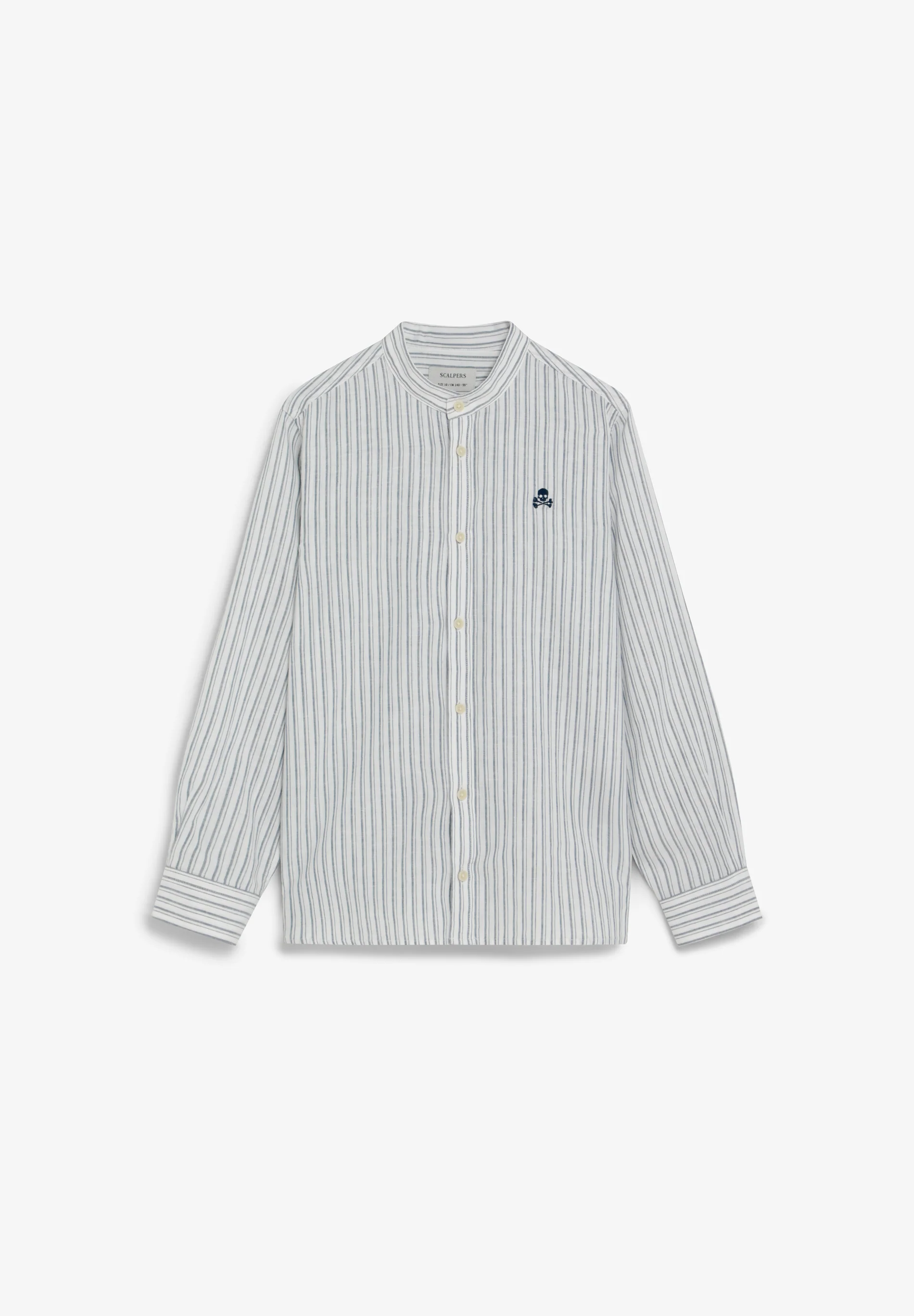 CAMISA DE RAYAS CUELLO MAO - Image 5