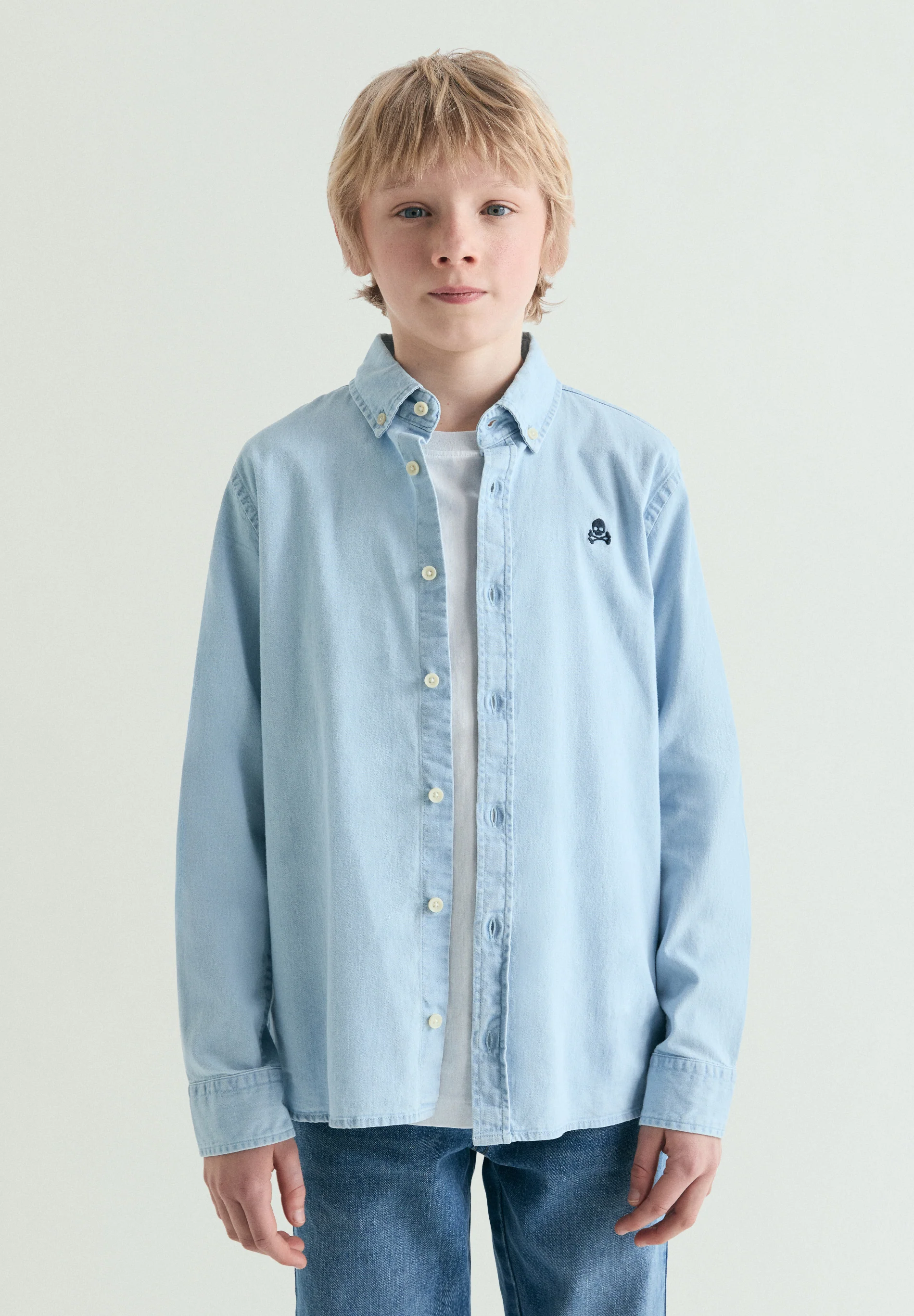 CAMISA DENIM CUELLO BOTONES - Image 2