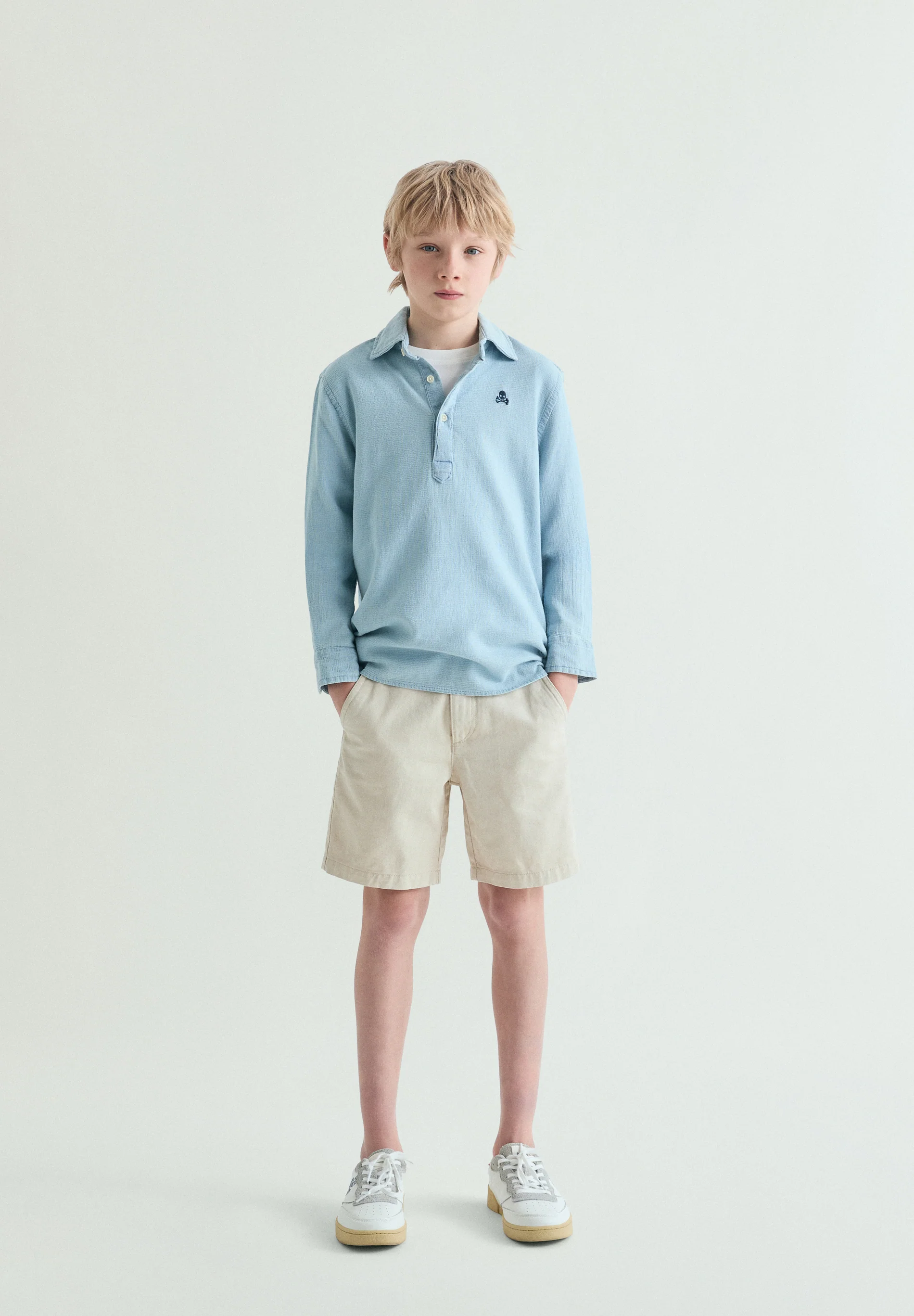 POLERA DENIM MANGA LARGA - Image 3