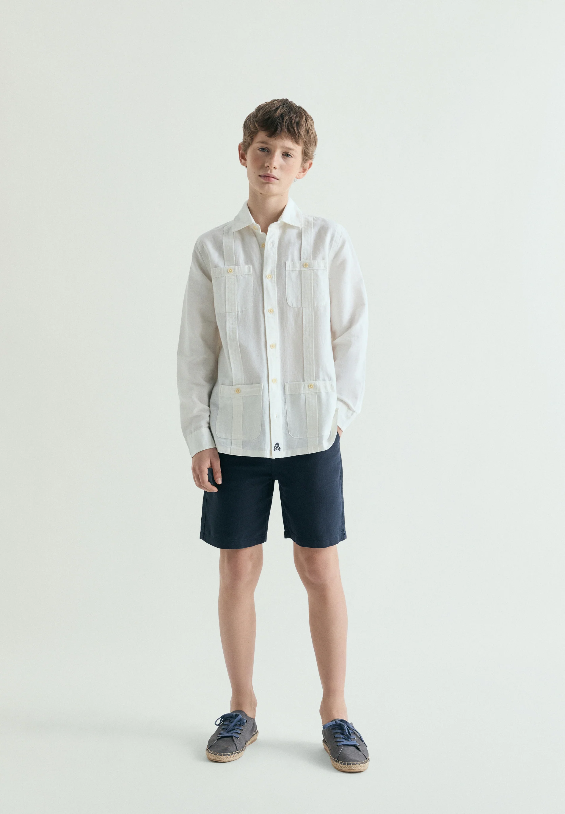 CAMISA GUAYABERA LINO - Image 3