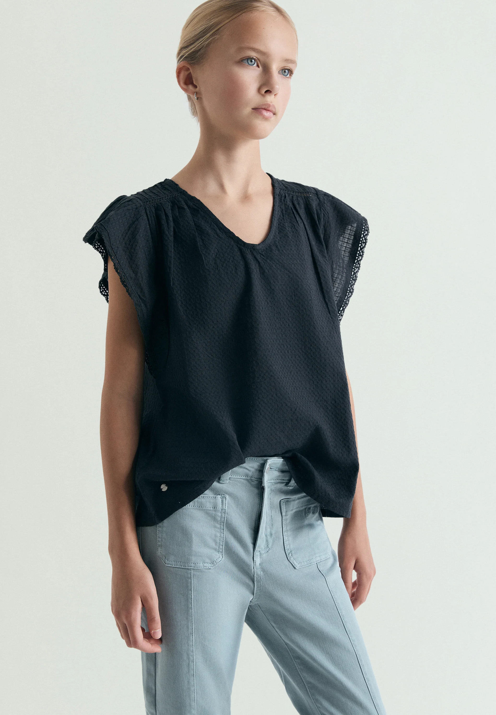 BLUSA MANGA SISA
