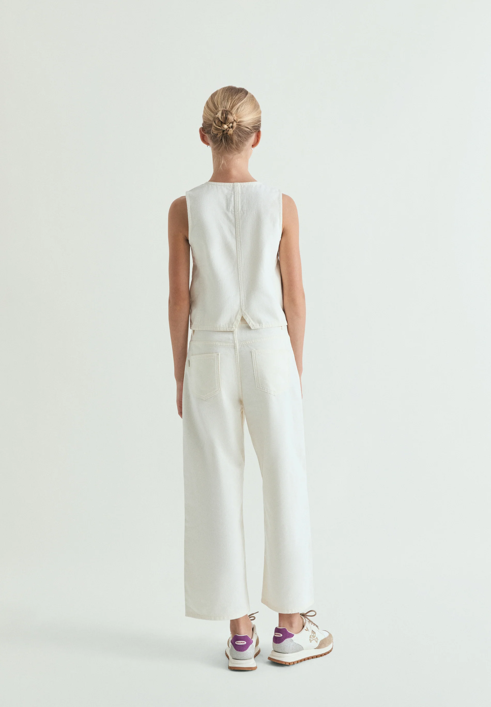 JEANS CULOTTE BORDADOS - Image 3