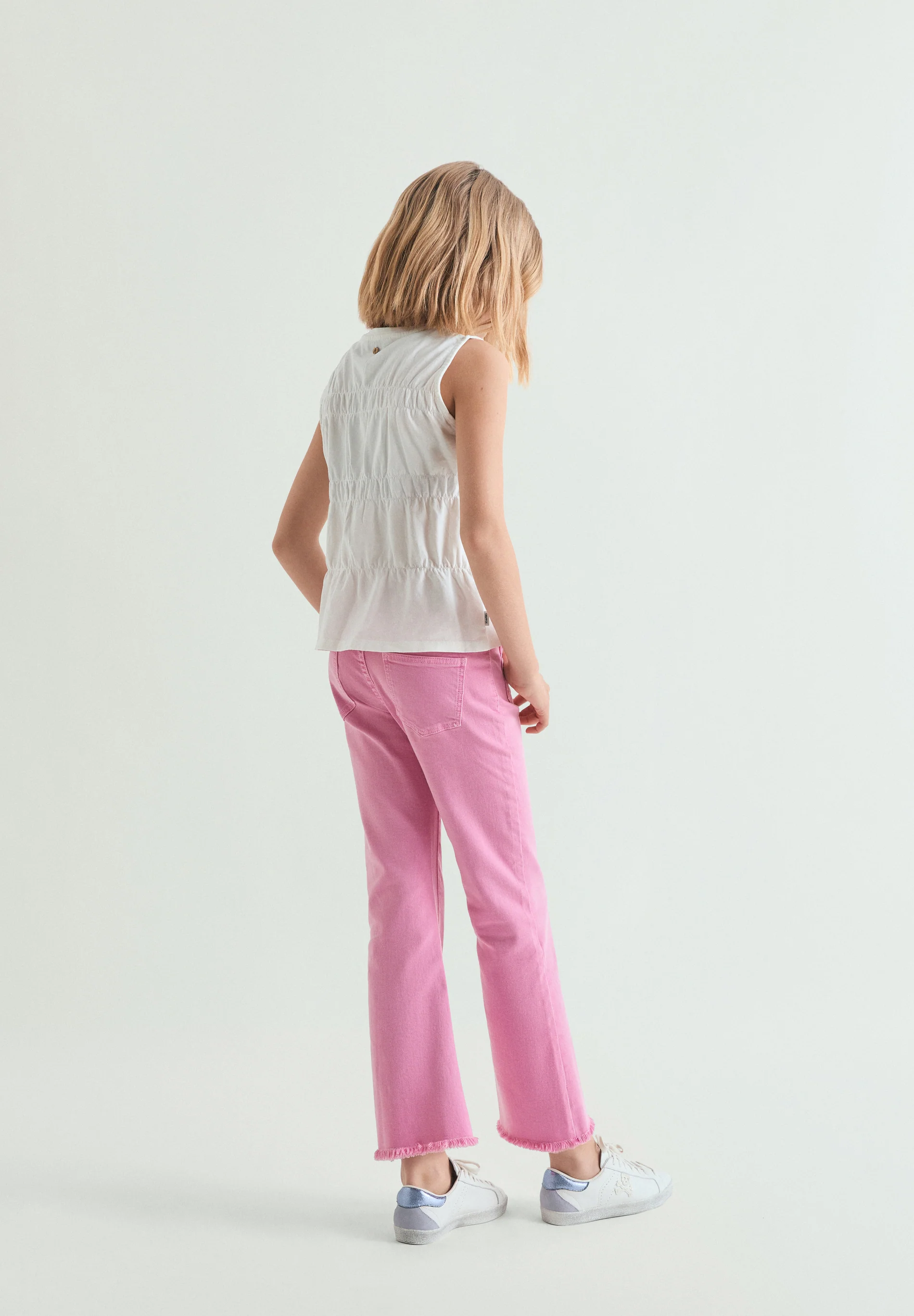 PANTALÓN FLARE COSTURAS - Image 4