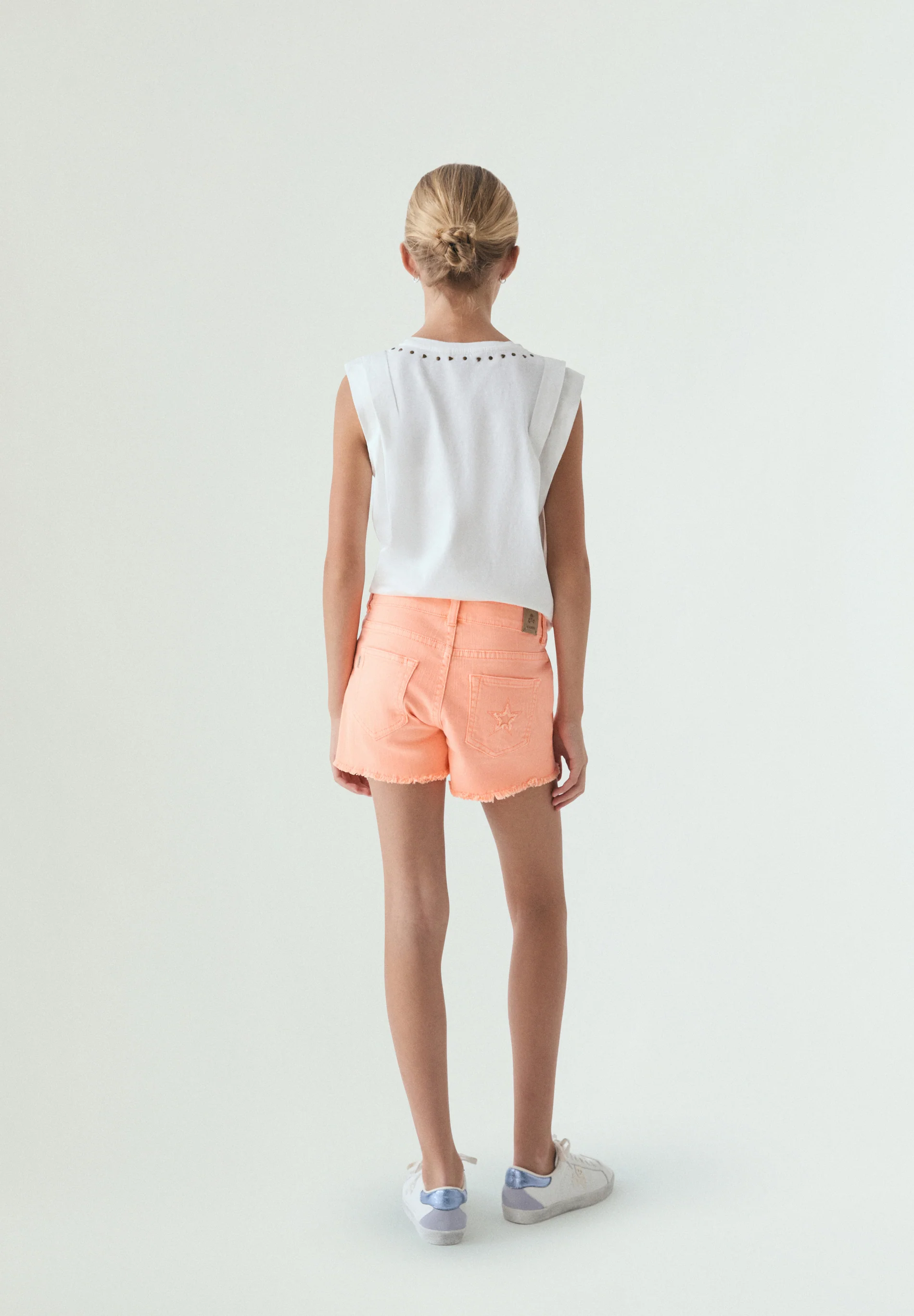SHORTS DENIM EFECTO LAVADO - Image 4