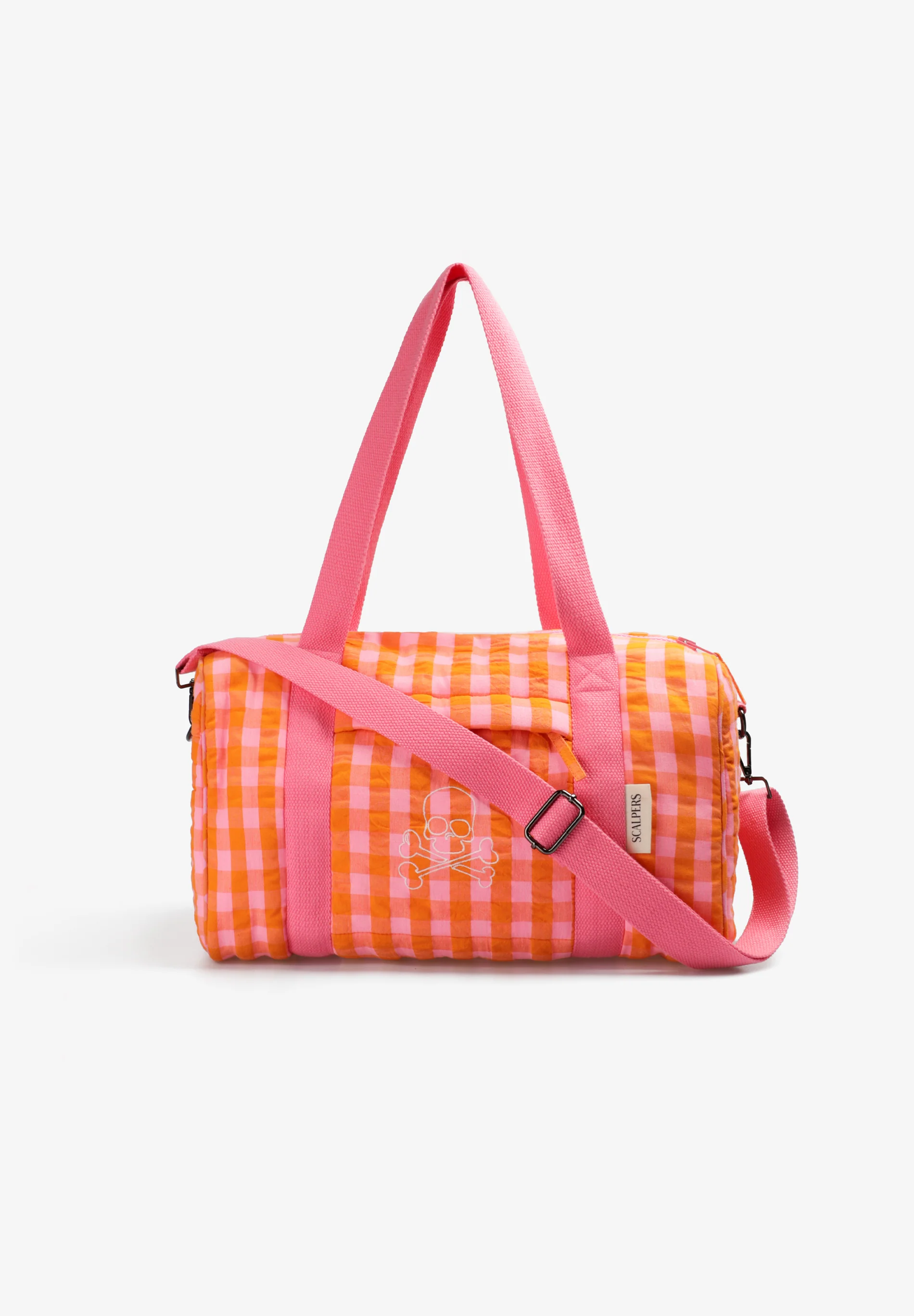 BOLSO TIPO DUFFLE VICHY - Image 4