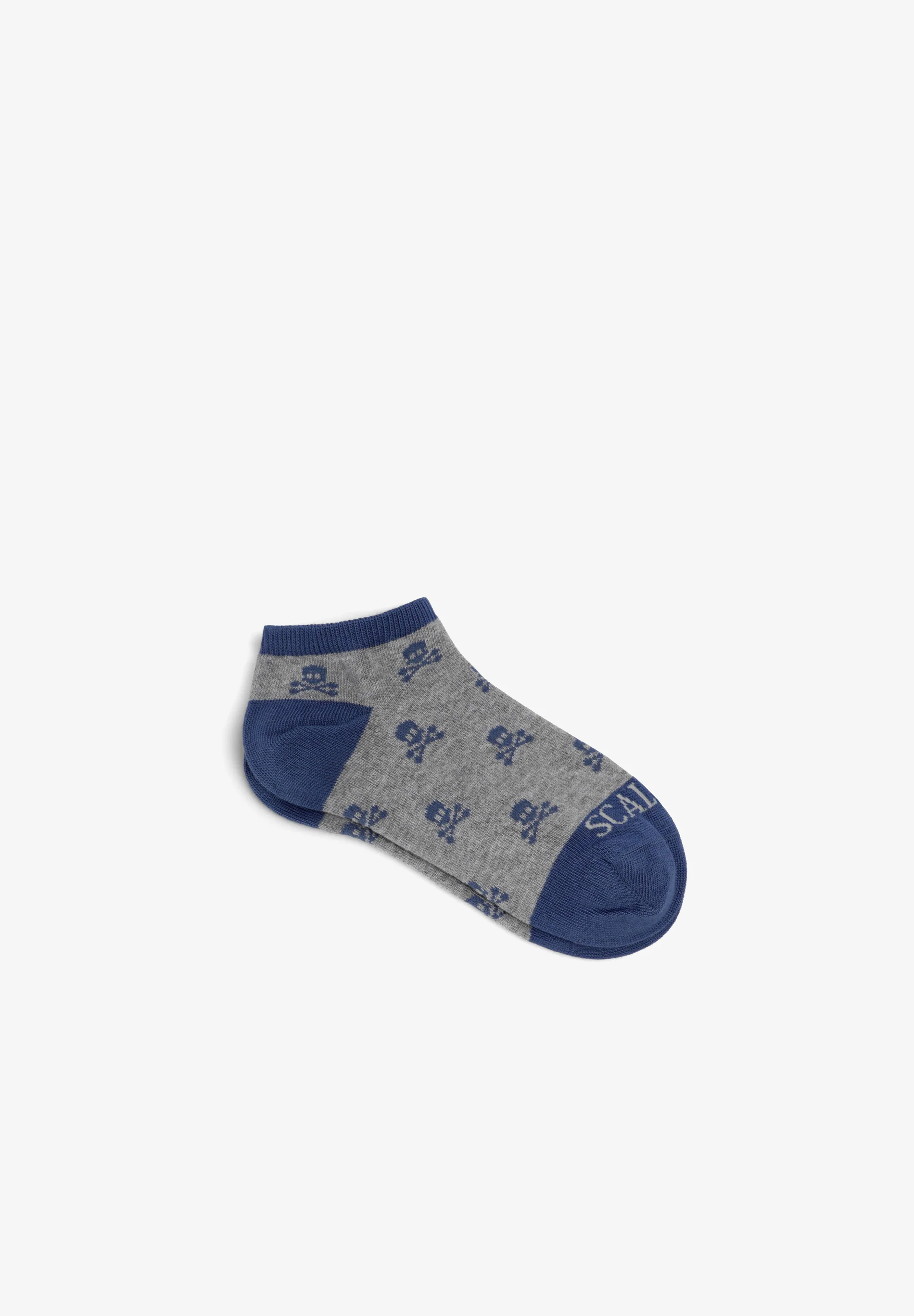 CALCETINES TOBILLEROS ESTAMPADO CALAVERA