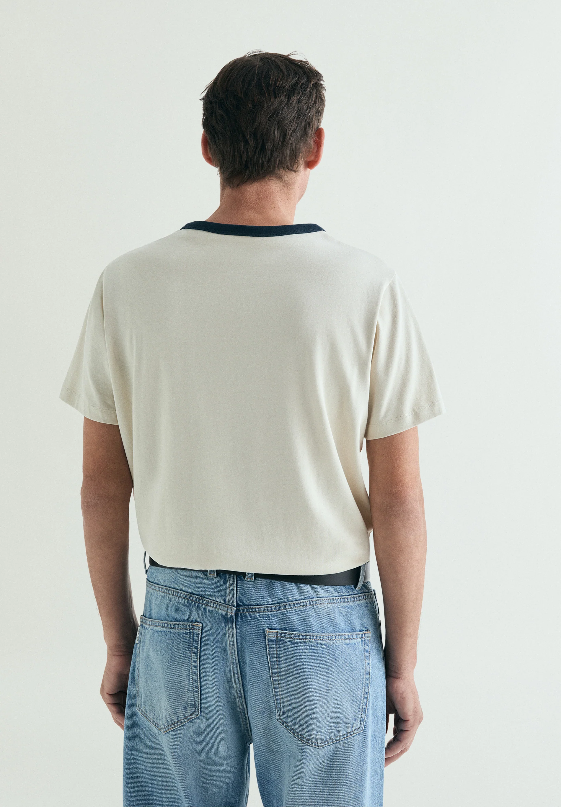 CAMISETA CUELLO CONTRASTE - Image 3