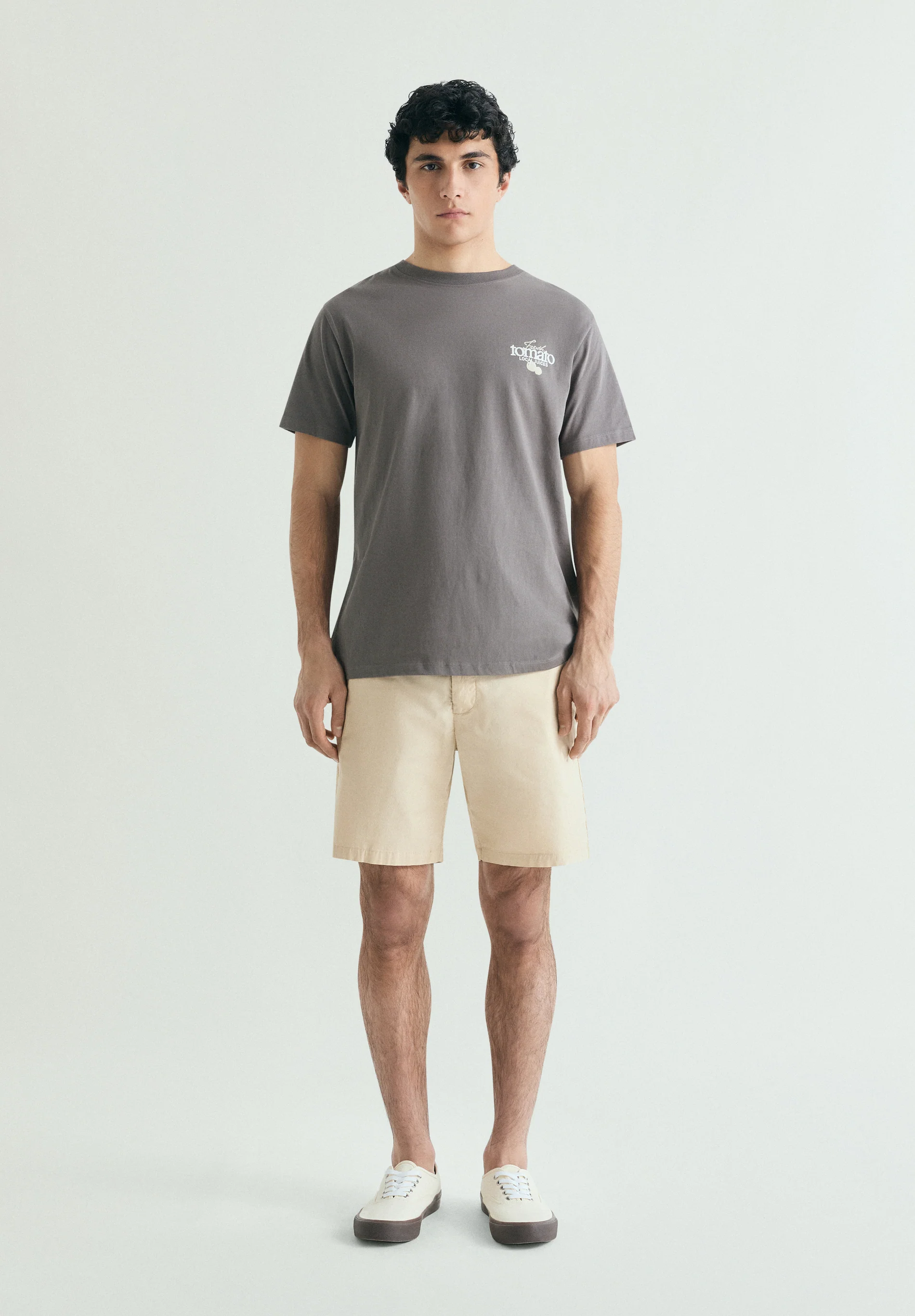 CAMISETA ESTAMPADO A CONTRASTE - Image 3