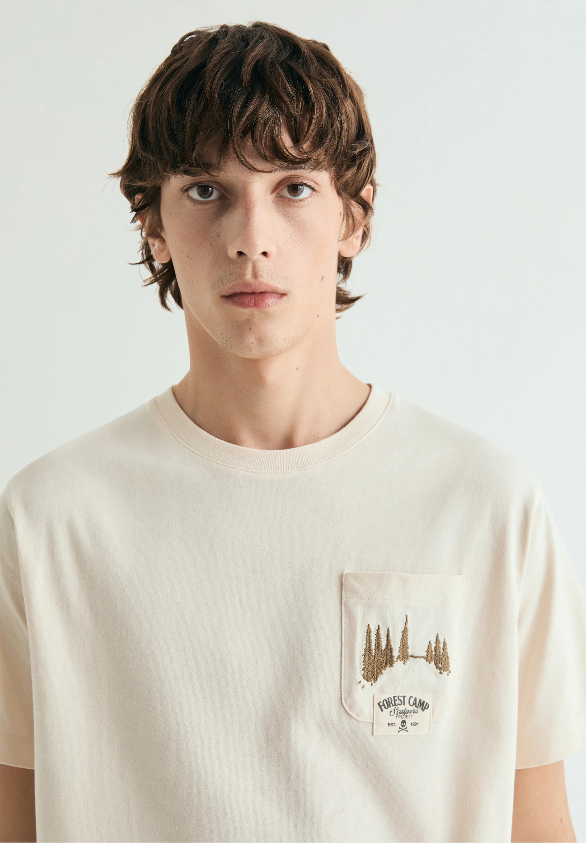 CAMISETA ESTAMPADA EFECTO LAVADO - Image 3