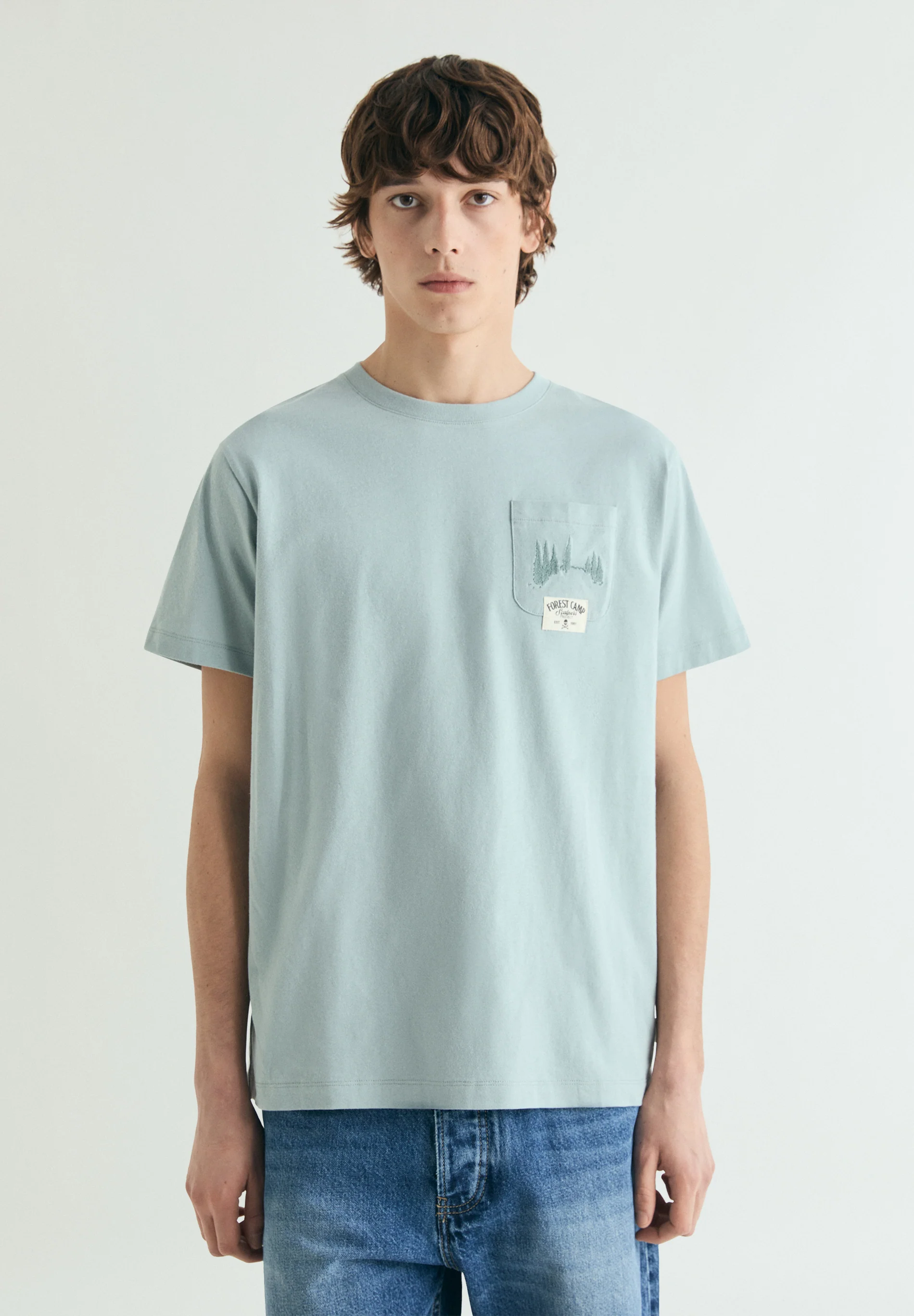 CAMISETA ESTAMPADA EFECTO LAVADO - Image 2