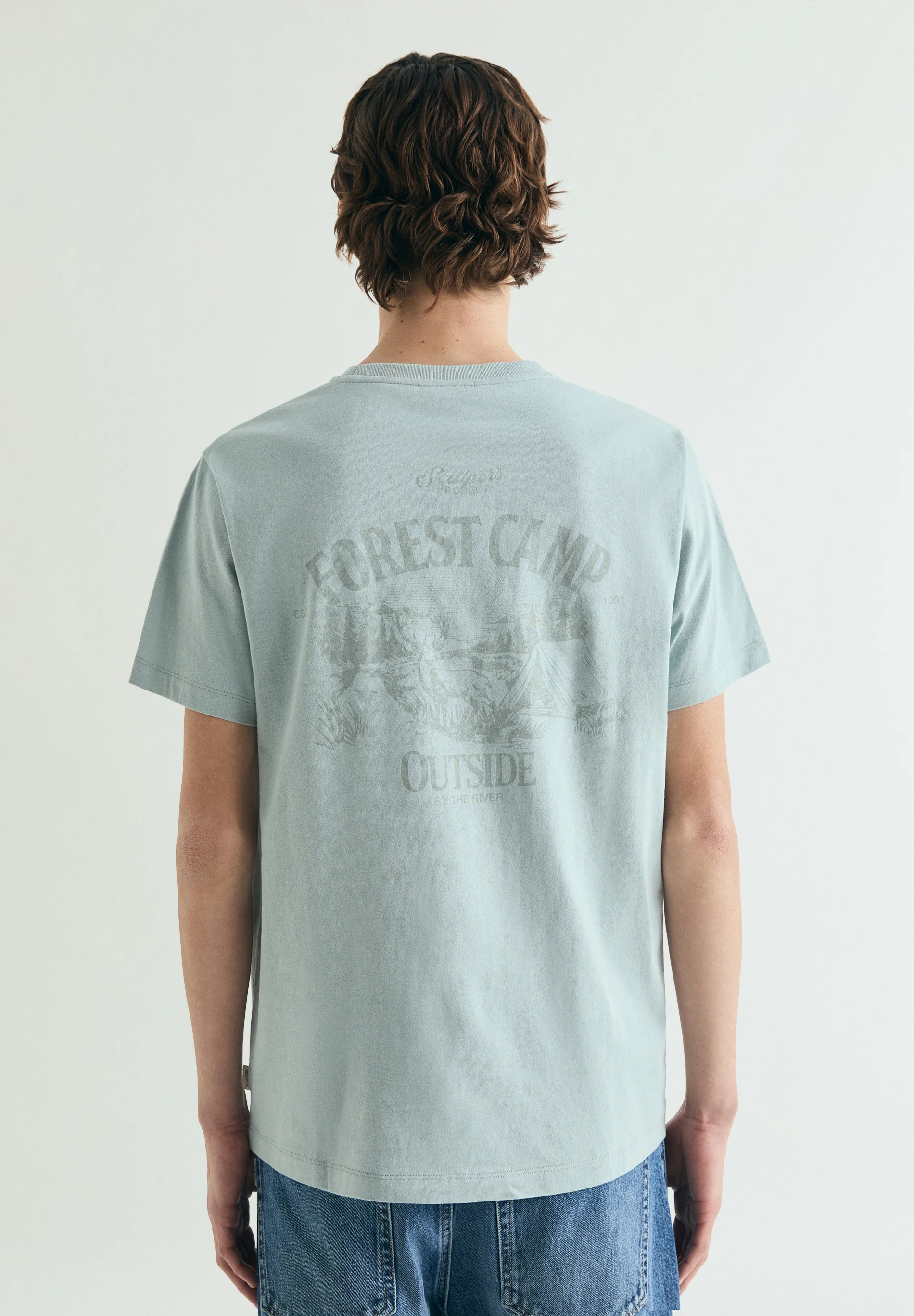 CAMISETA ESTAMPADA EFECTO LAVADO - Image 3