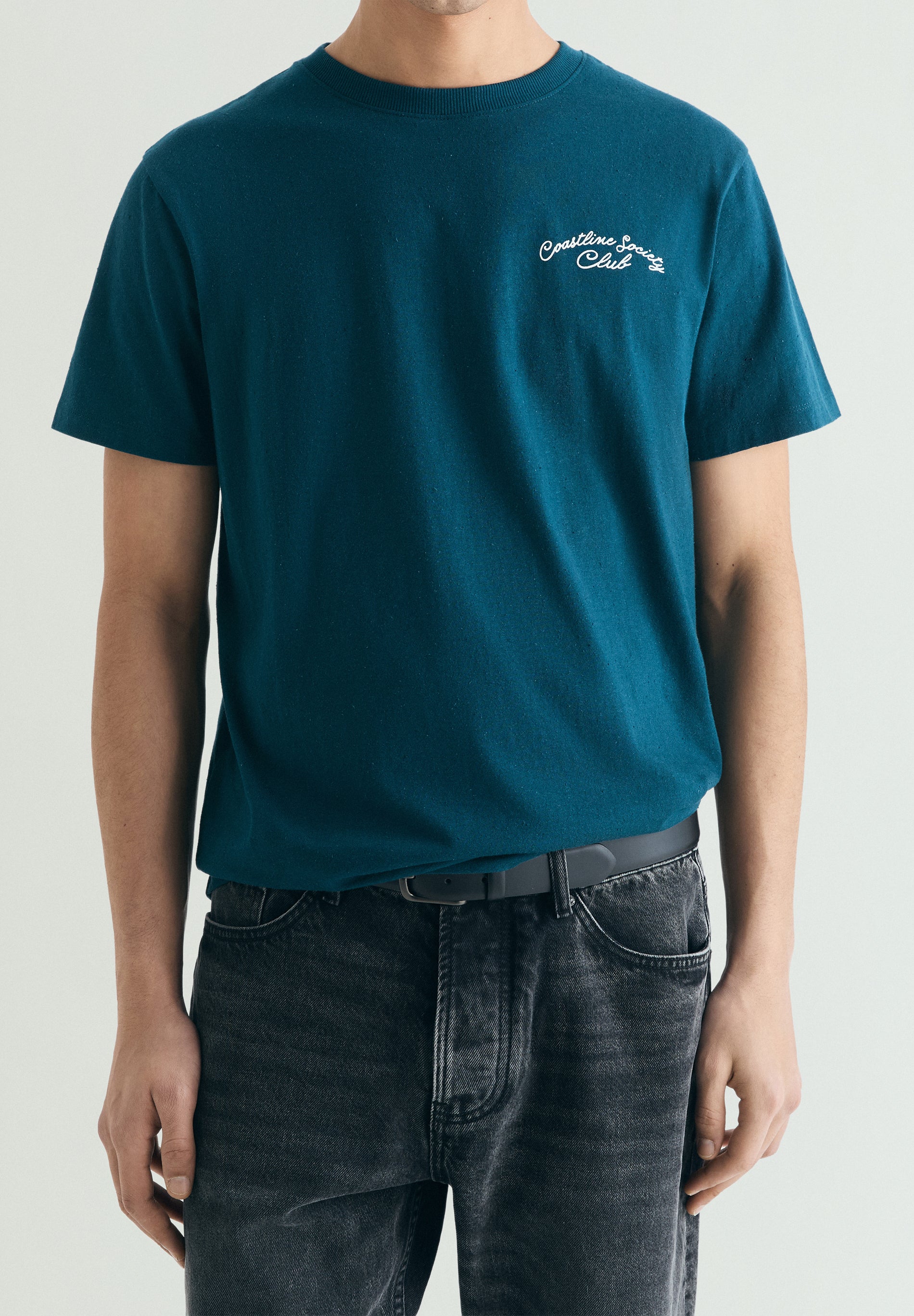 CAMISETA ESTAMPADO A CONTRASTE - Image 2
