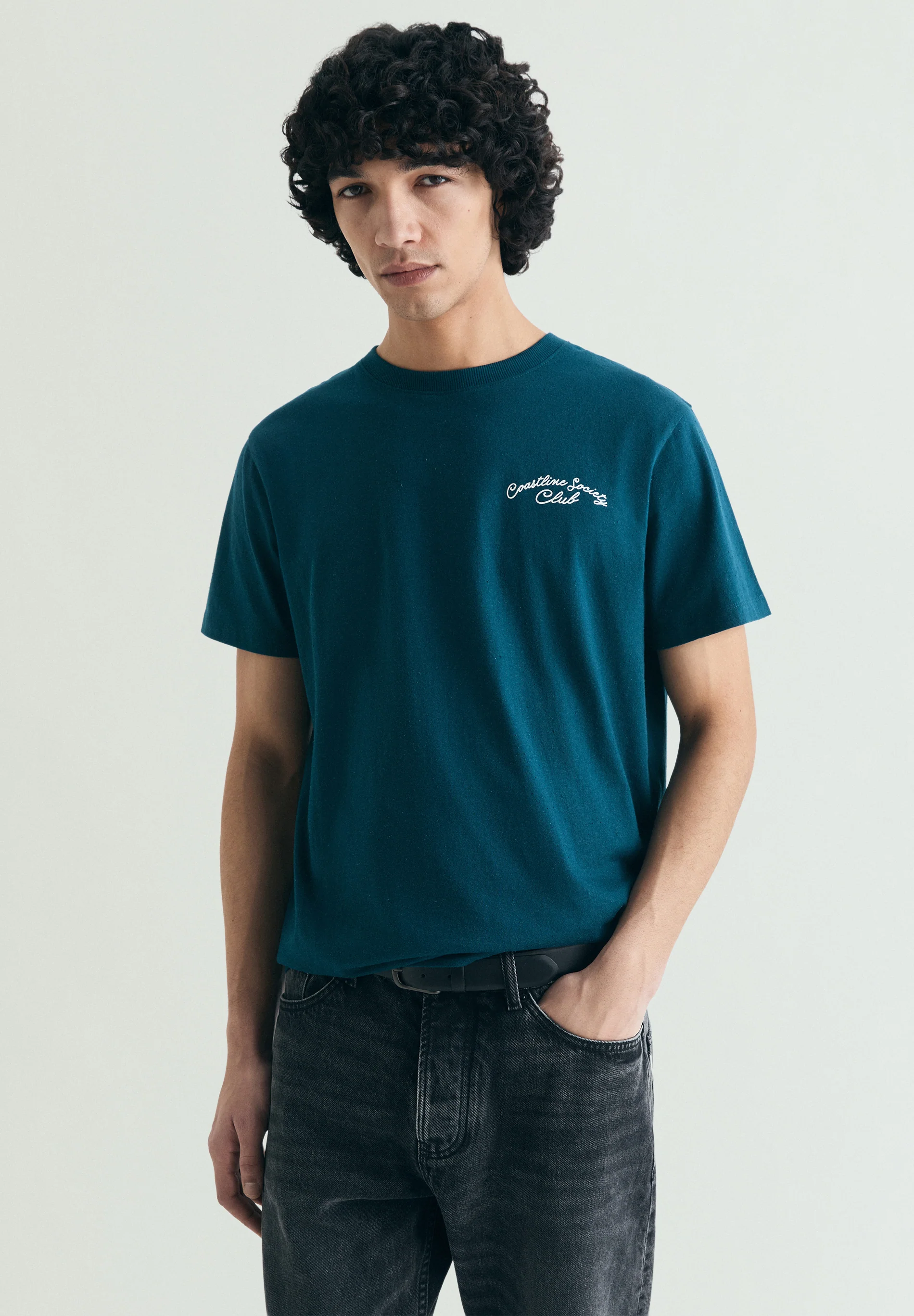 CAMISETA ESTAMPADO A CONTRASTE - Image 3