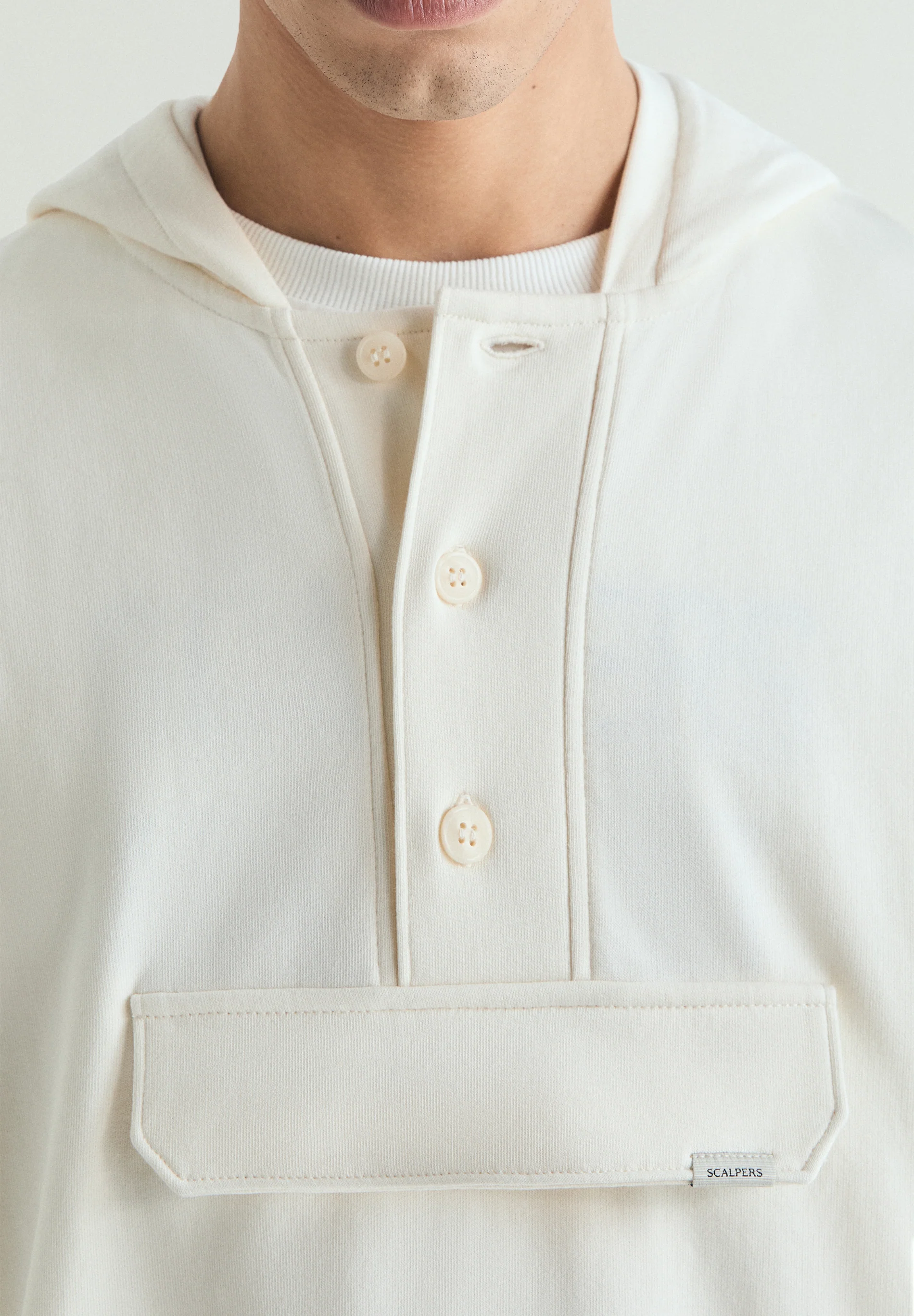 SUDADERA CON CAPUCHA BOLSILLO FRONTAL - Image 4