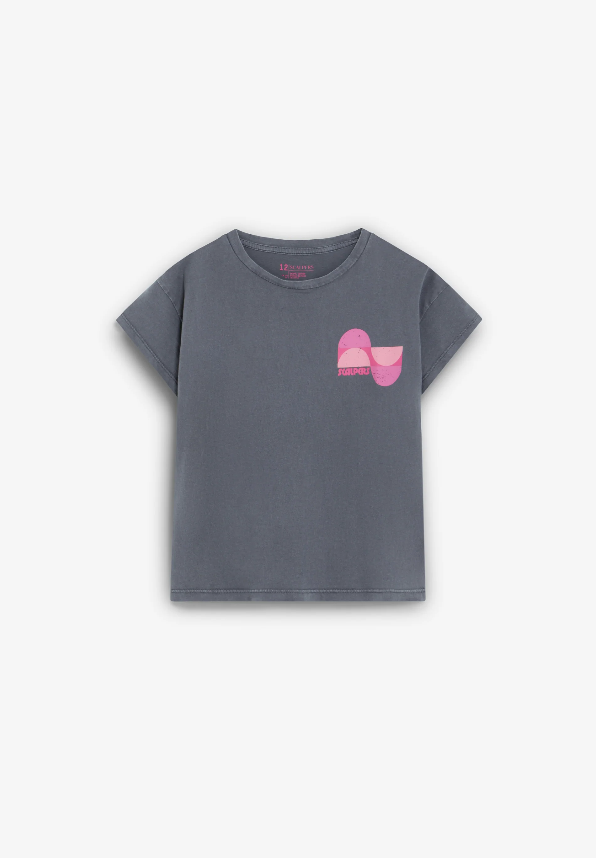 CAMISETA ESTAMPADA CONTRASTE - Image 4