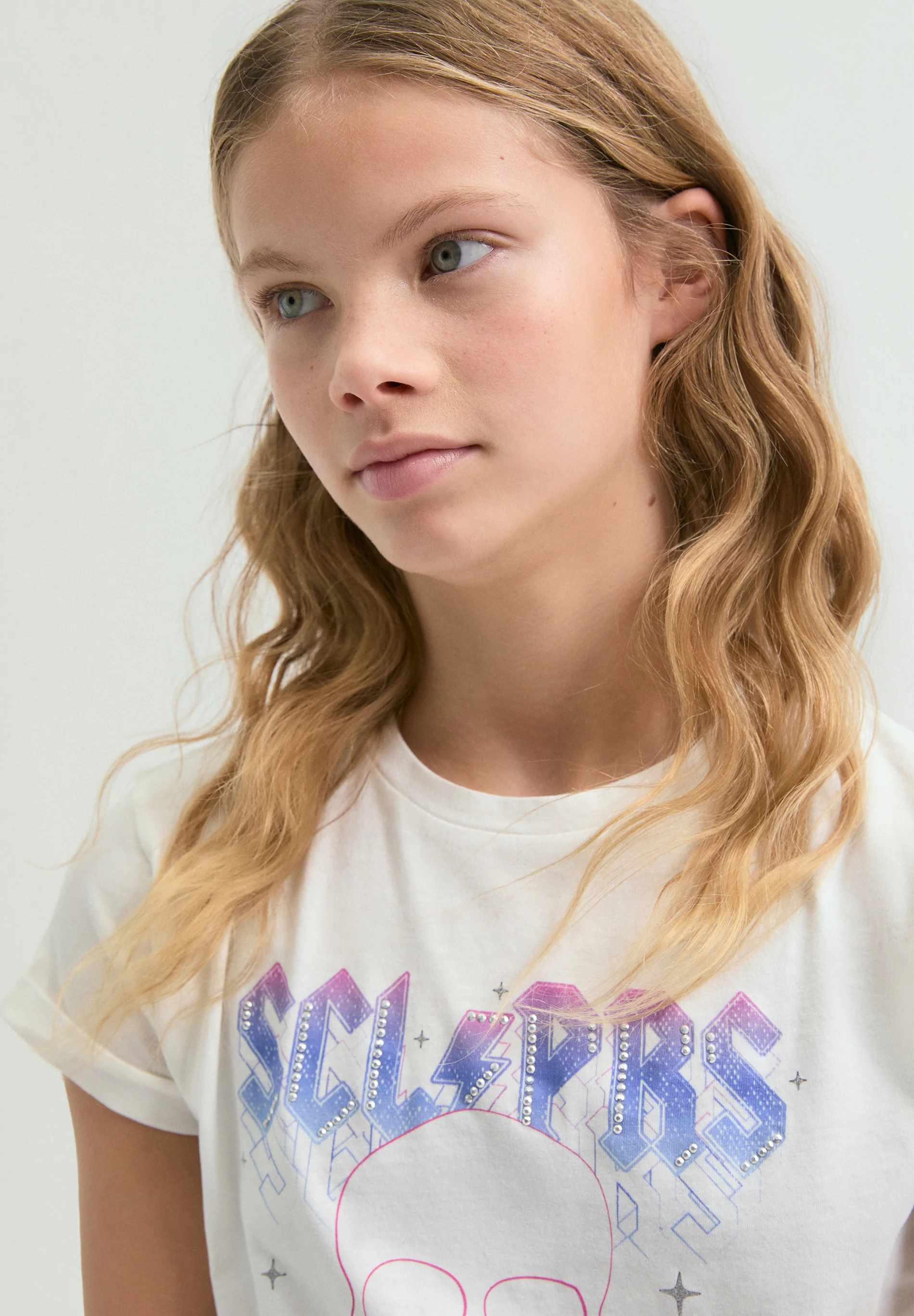 CAMISETA ESTAMPADA STRASS - Image 3