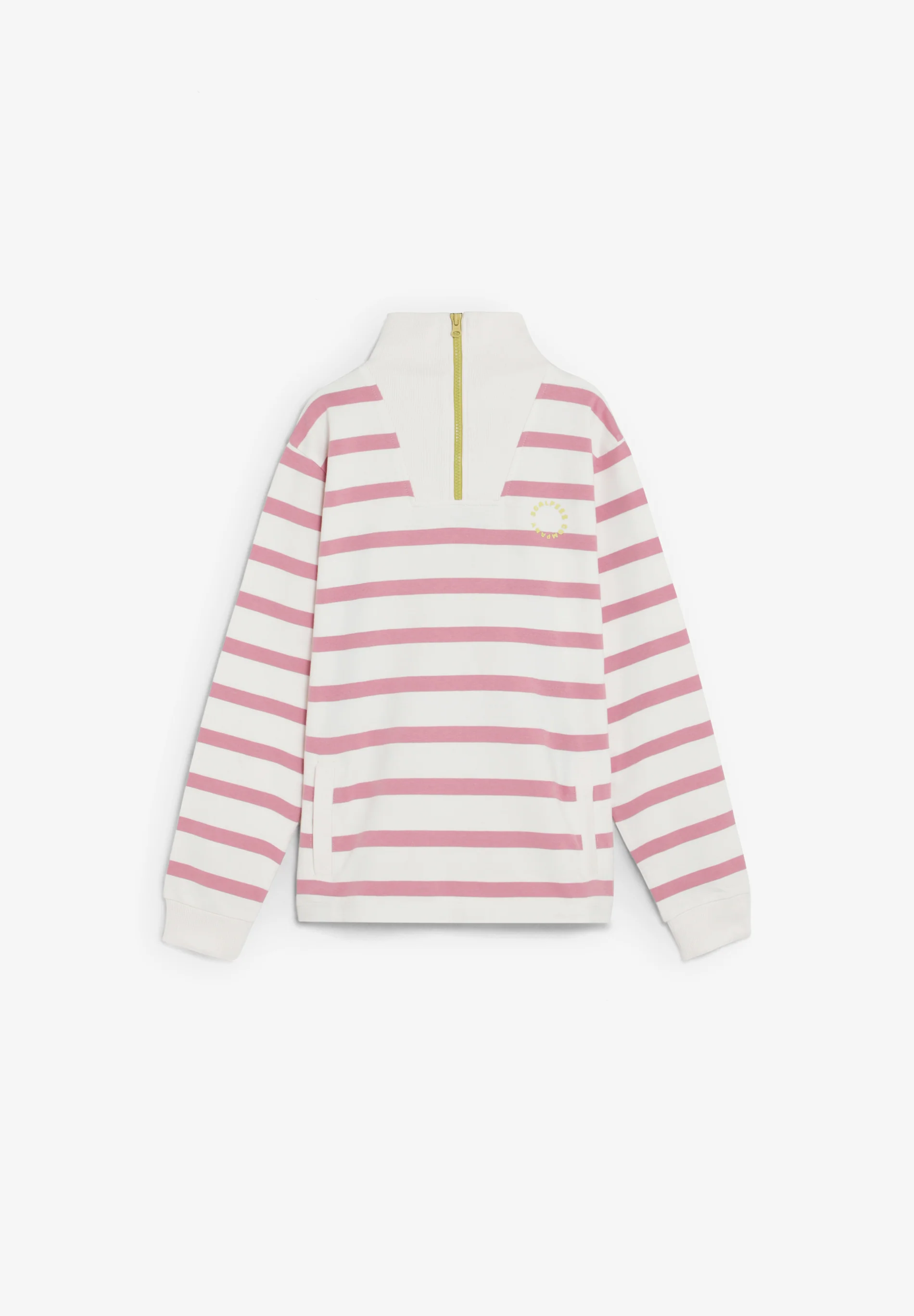 SUDADERA CUELLO ALTO RAYAS - Image 4