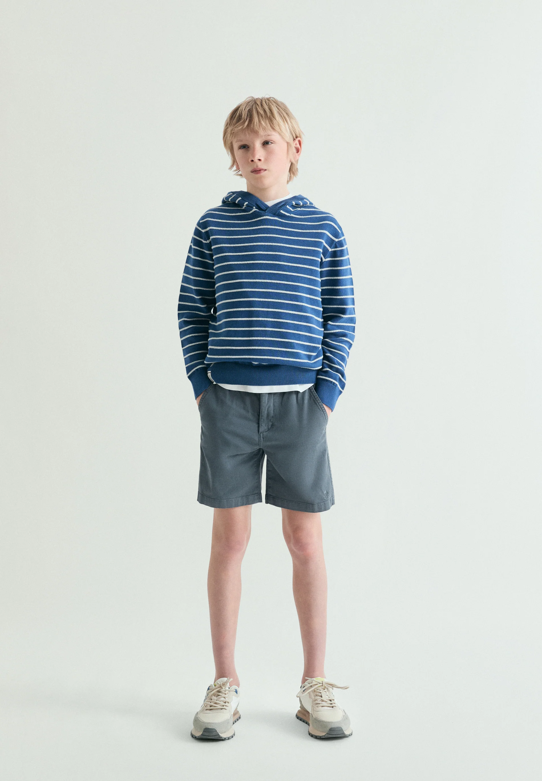 SUDADERA TRICOT CON CAPUCHA - Image 2