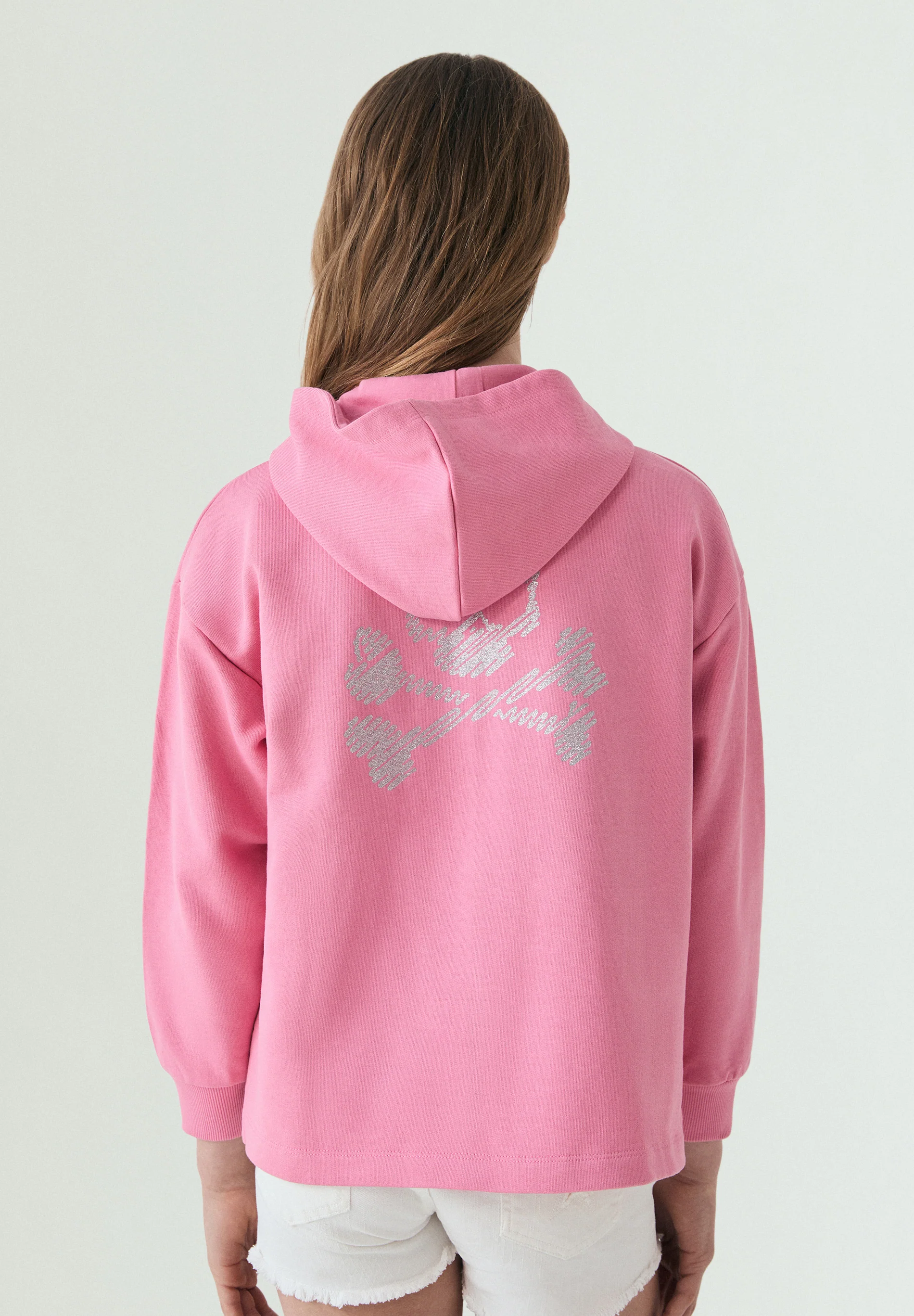 SUDADERA CON CAPUCHA CREMALLERA