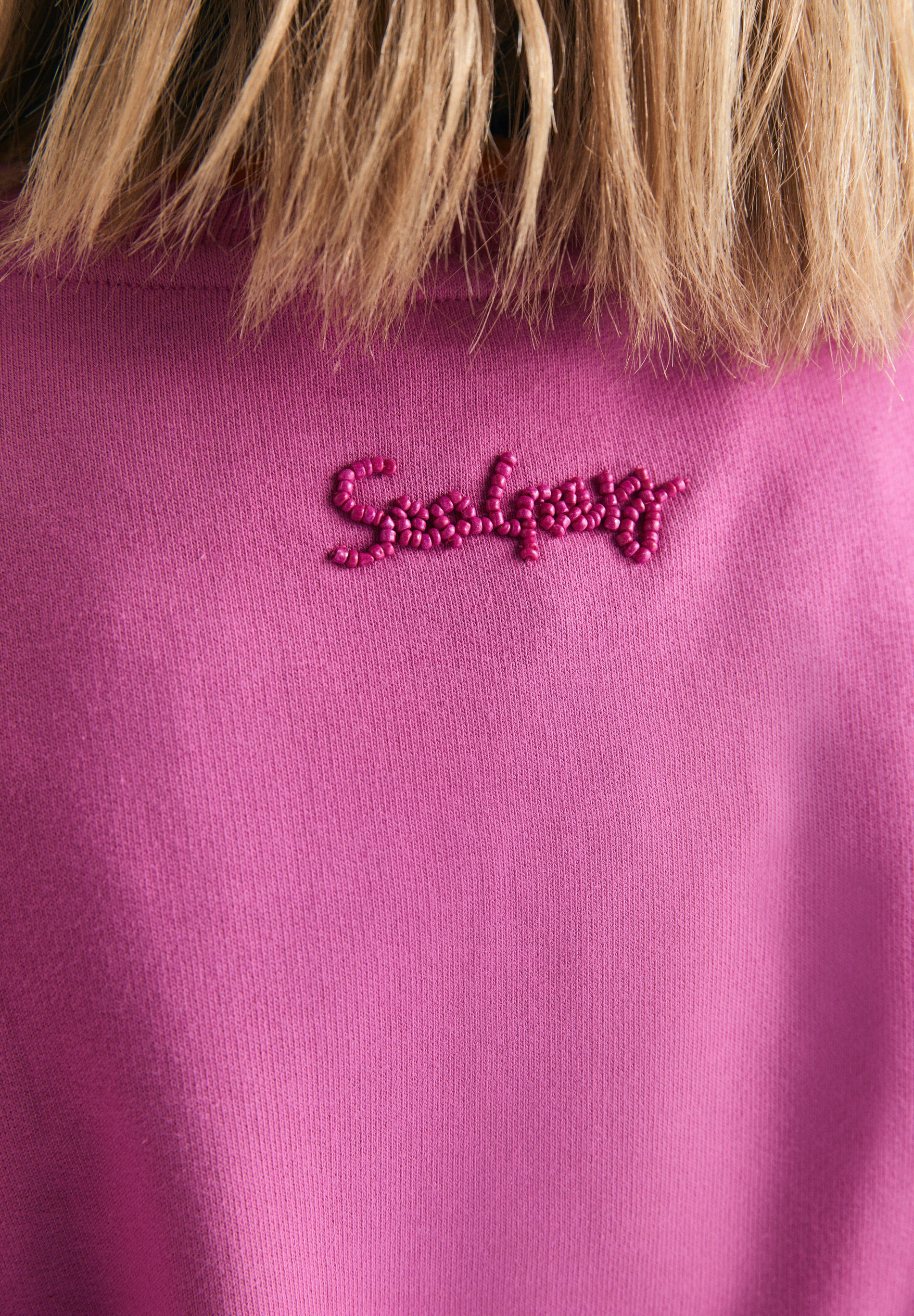 SUDADERA BORDADA CONTRASTE - Image 5