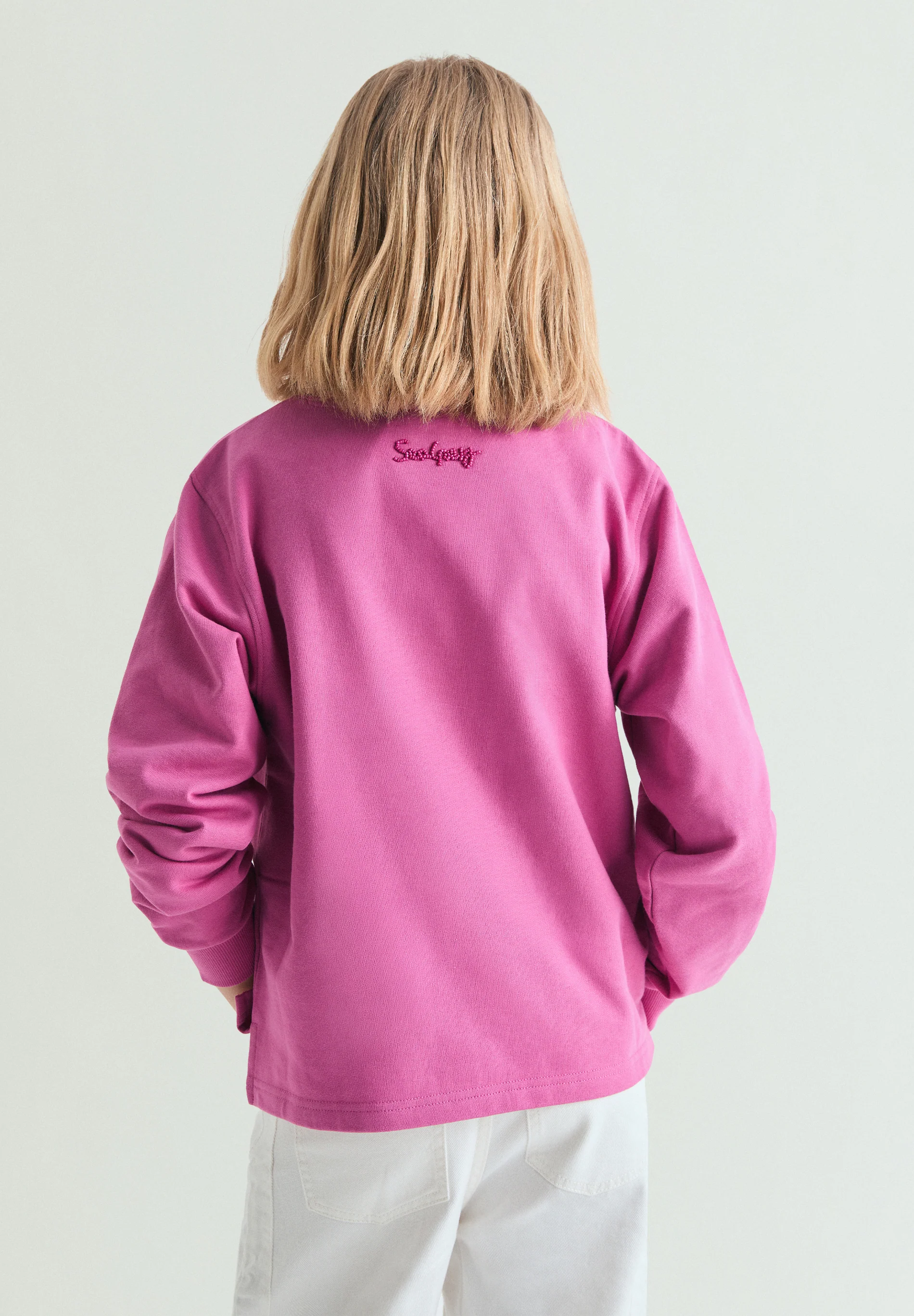 SUDADERA BORDADA CONTRASTE - Image 6
