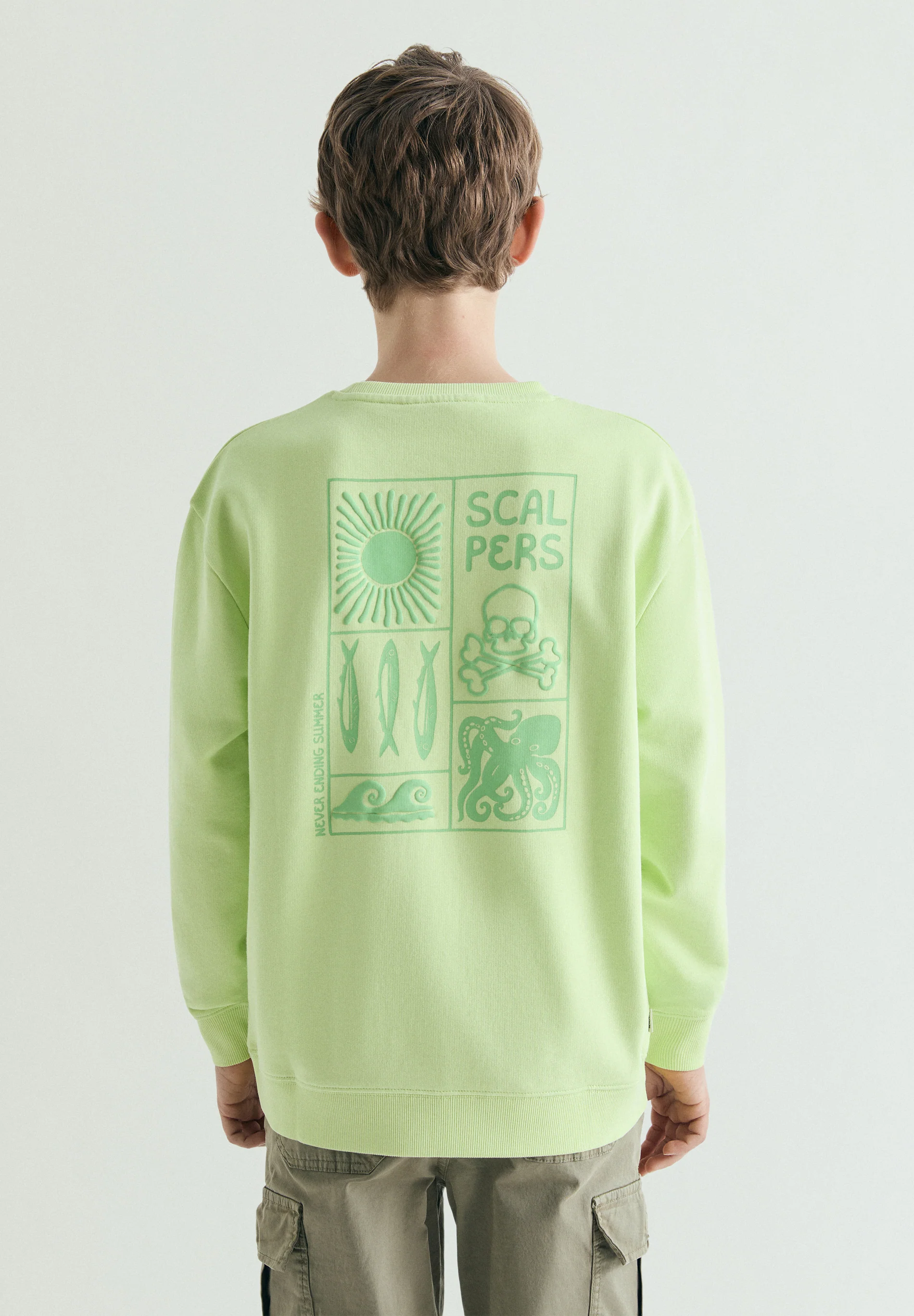SUDADERA ESTAMPADA OCEAN - Image 2