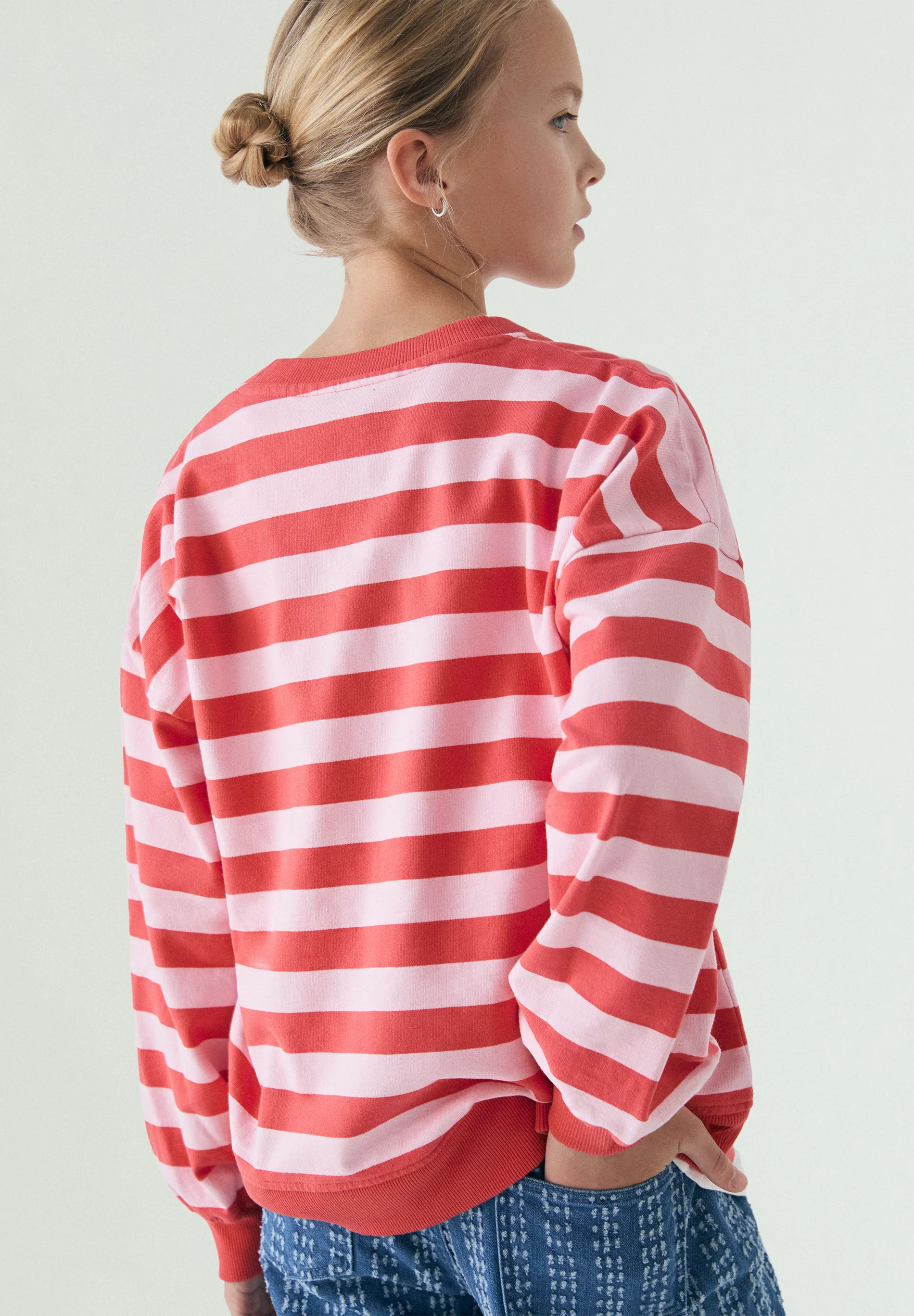 SUDADERA RAYAS RELAXED - Image 5