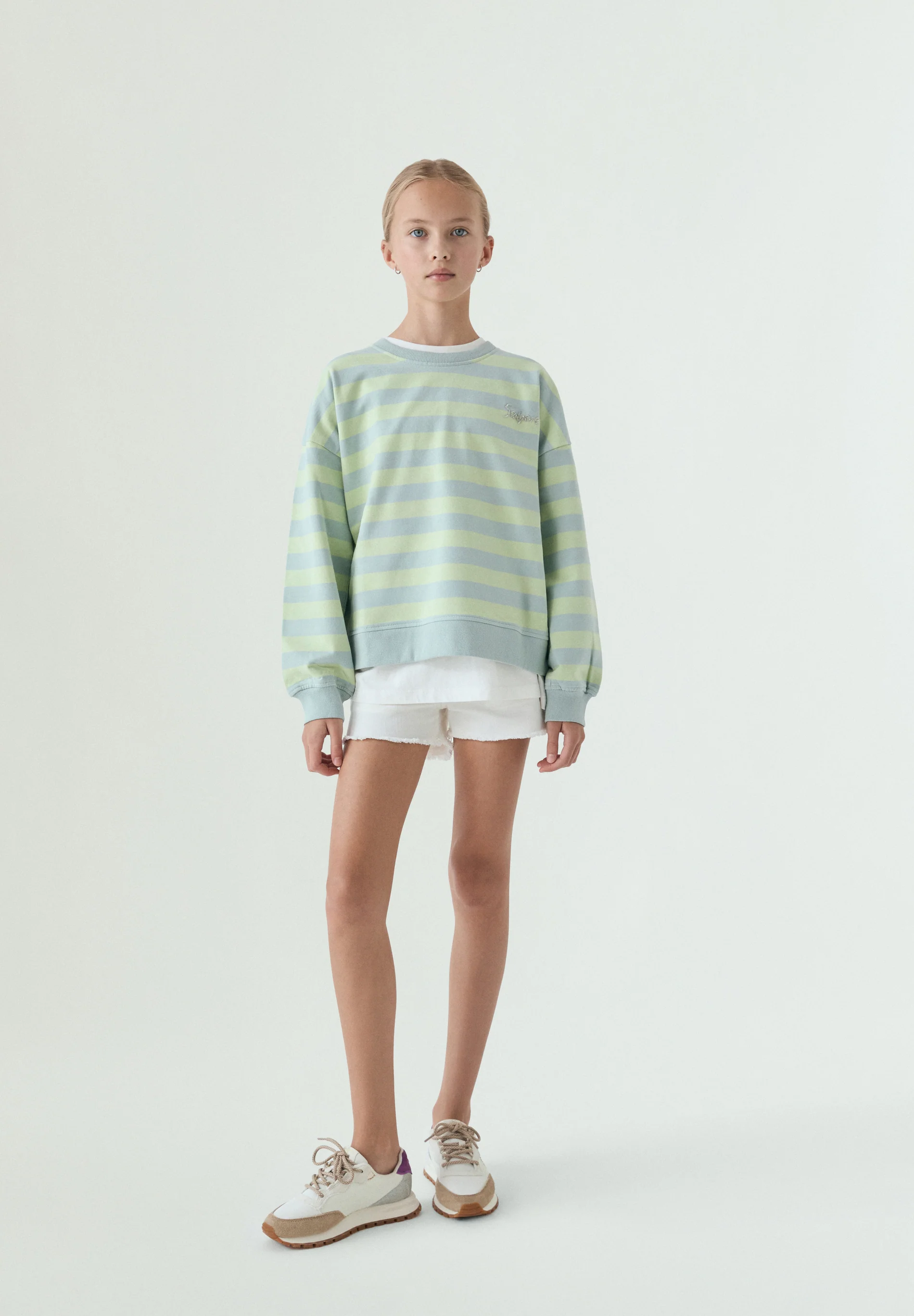 SUDADERA RAYAS RELAXED - Image 3