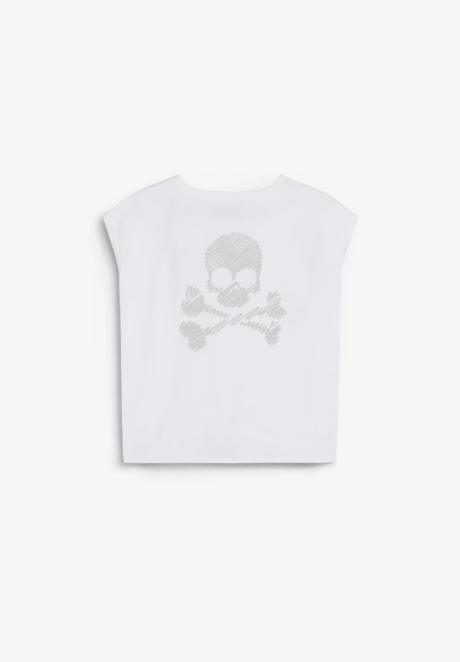 CAMISETA CON NUDO Y CALAVERA - Image 6