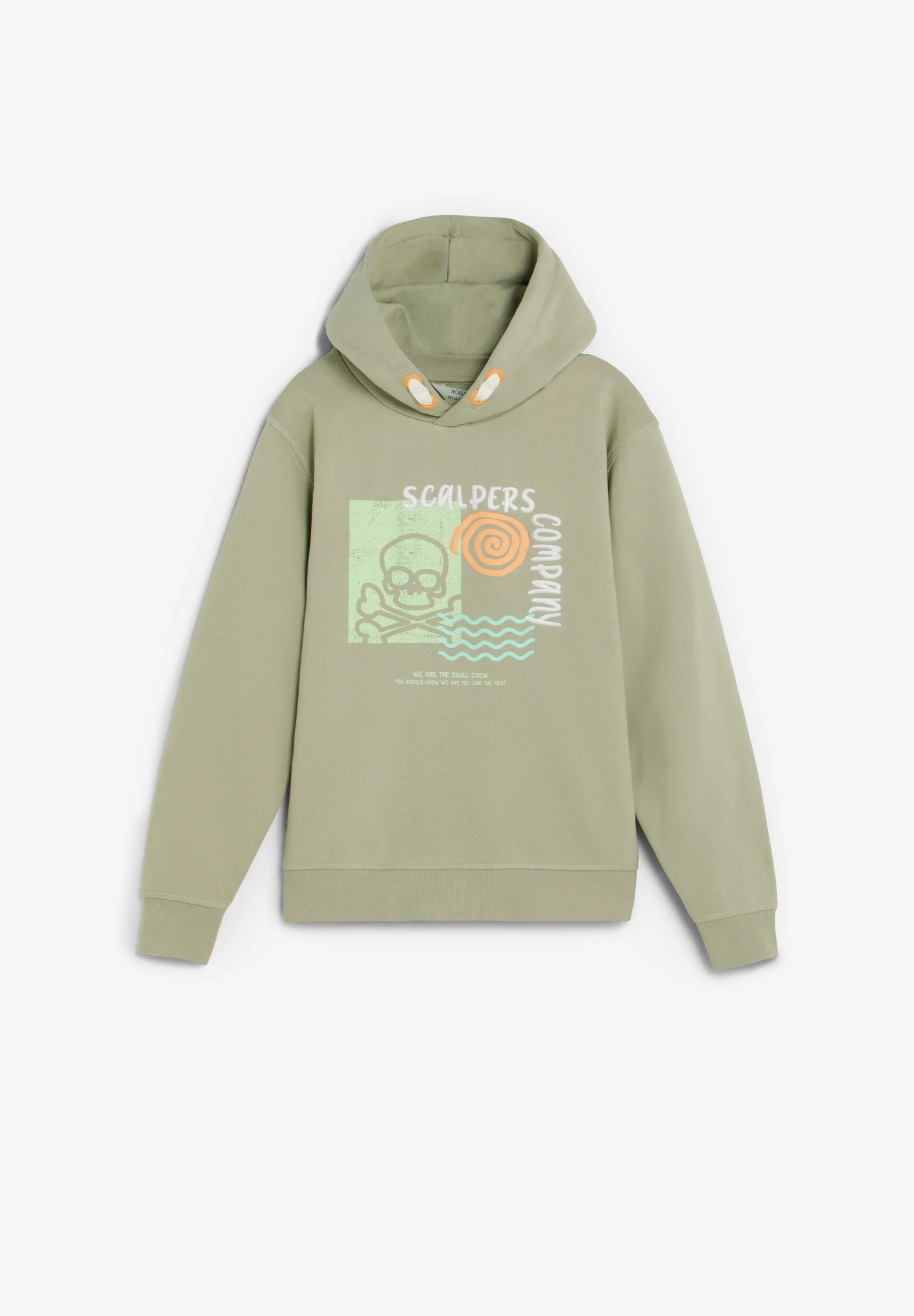 SUDADERA CON CAPUCHA ESTAMPADO CALAVERA - Image 5