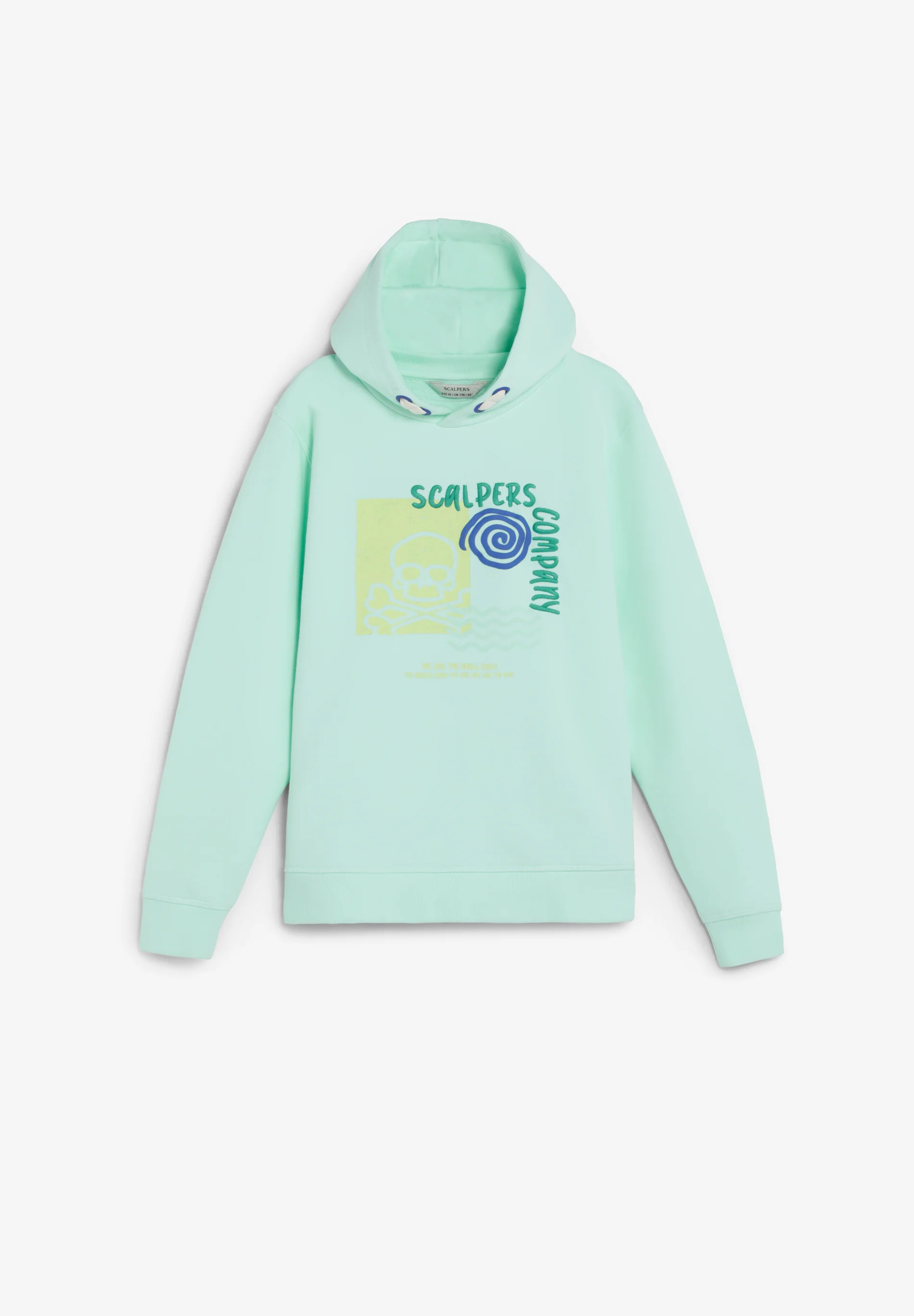 SUDADERA CON CAPUCHA ESTAMPADO CALAVERA - Image 5