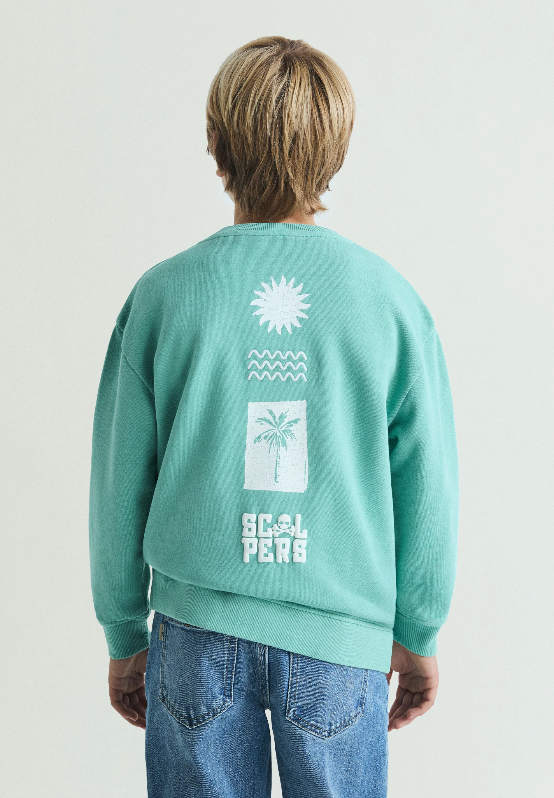 SUDADERA ESTAMPADO PALM
