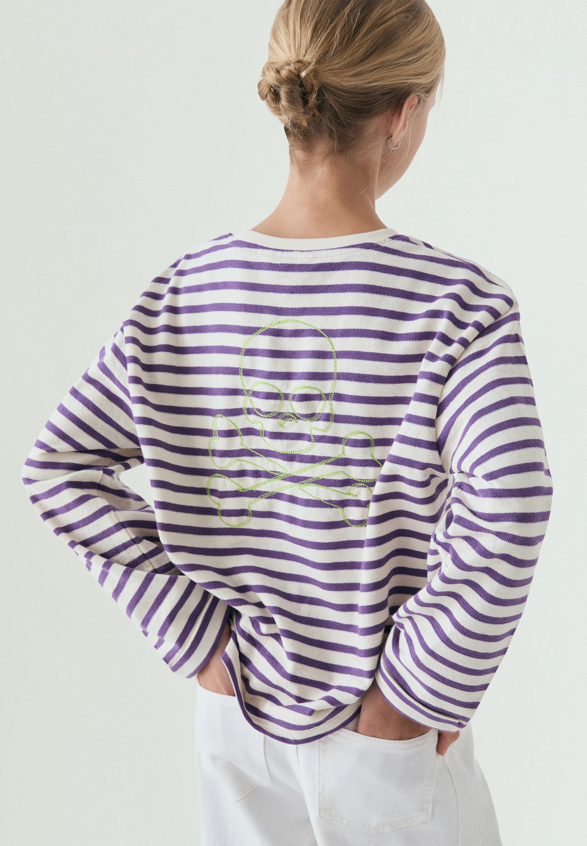 CAMISETA RAYAS CALAVERA - Image 3