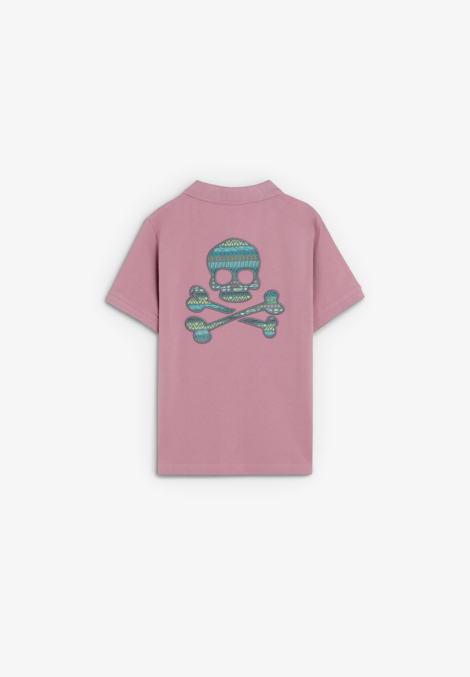 POLO CALAVERA BORDADA A CONTRASTE - Image 6