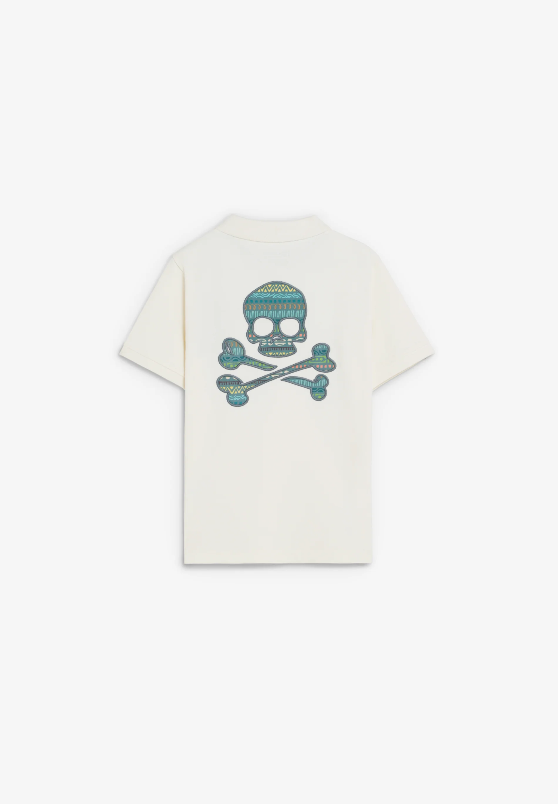 POLO CALAVERA BORDADA A CONTRASTE - Image 5