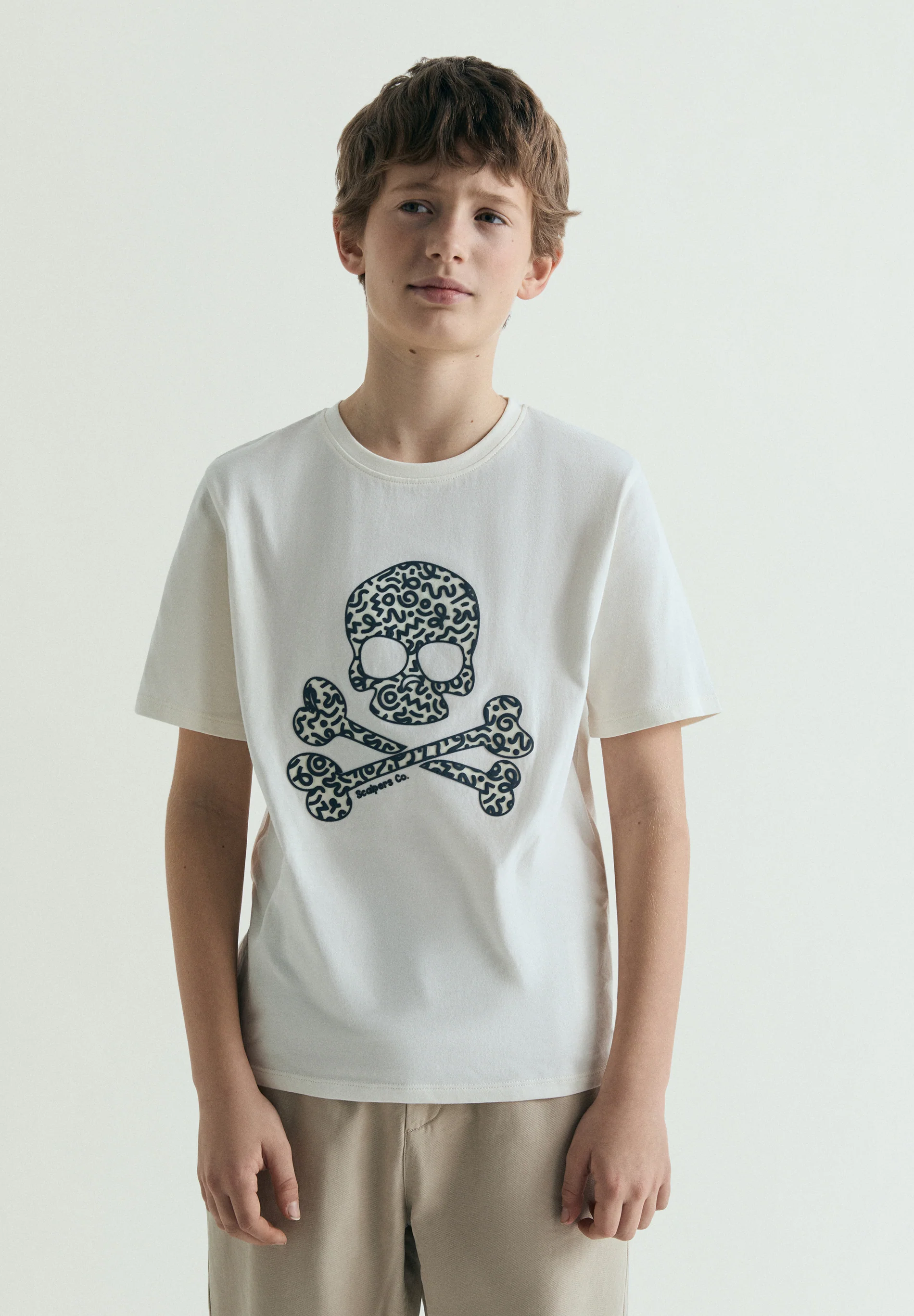 CAMISETA ALGODÓN CALAVERA MAGIC - Image 2