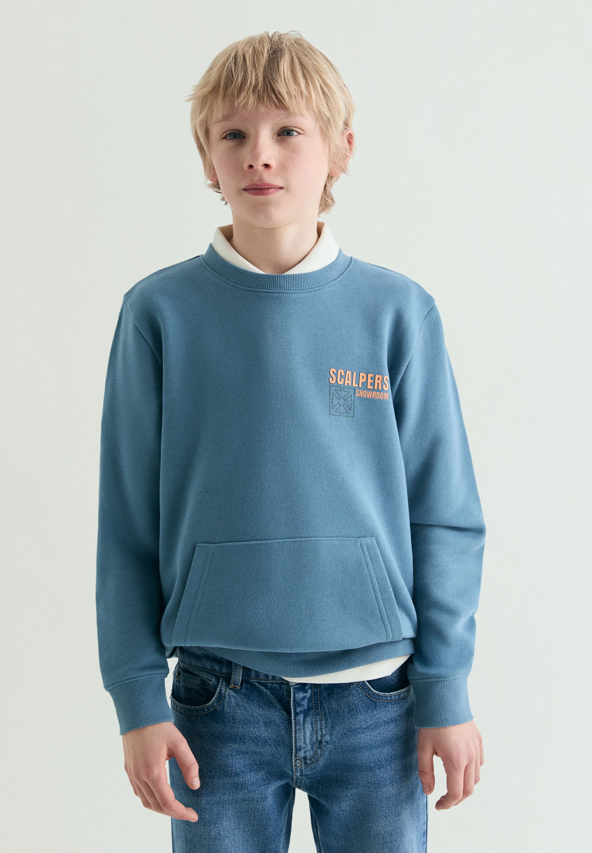 SUDADERA ESTAMPADA CALAVERA
